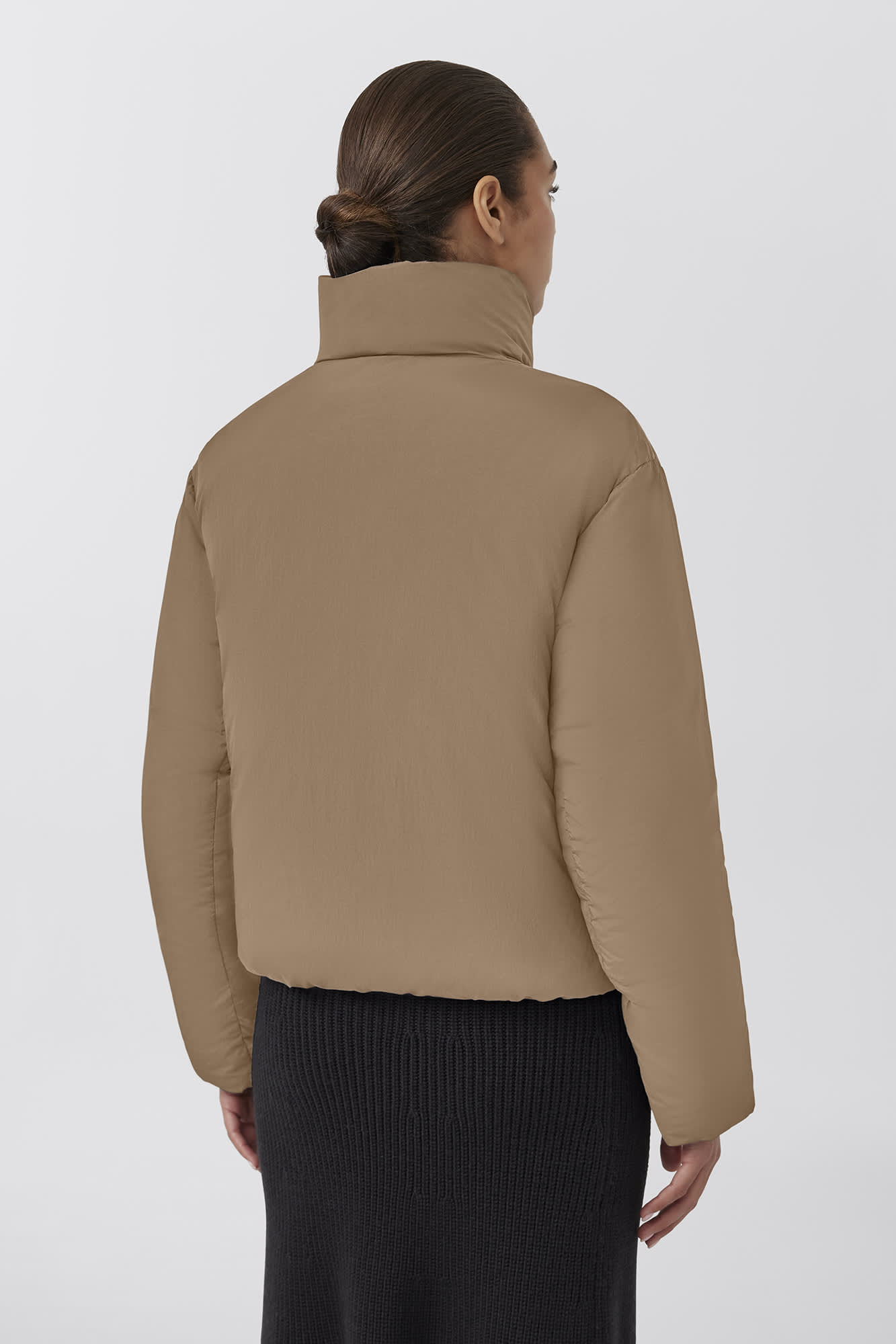 Junction Cropped Puffer Black Label | Canada Goose US