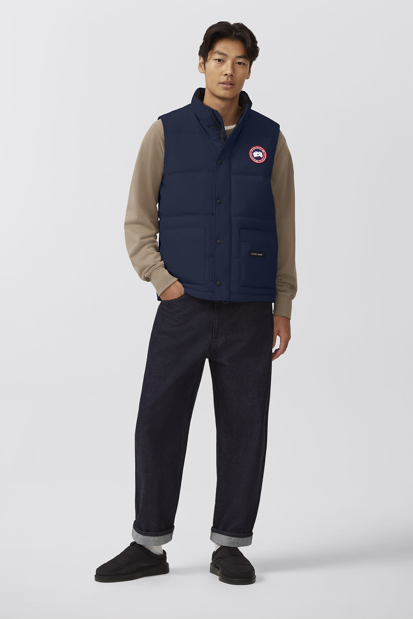 Freestyle crew vest canada goose discount
