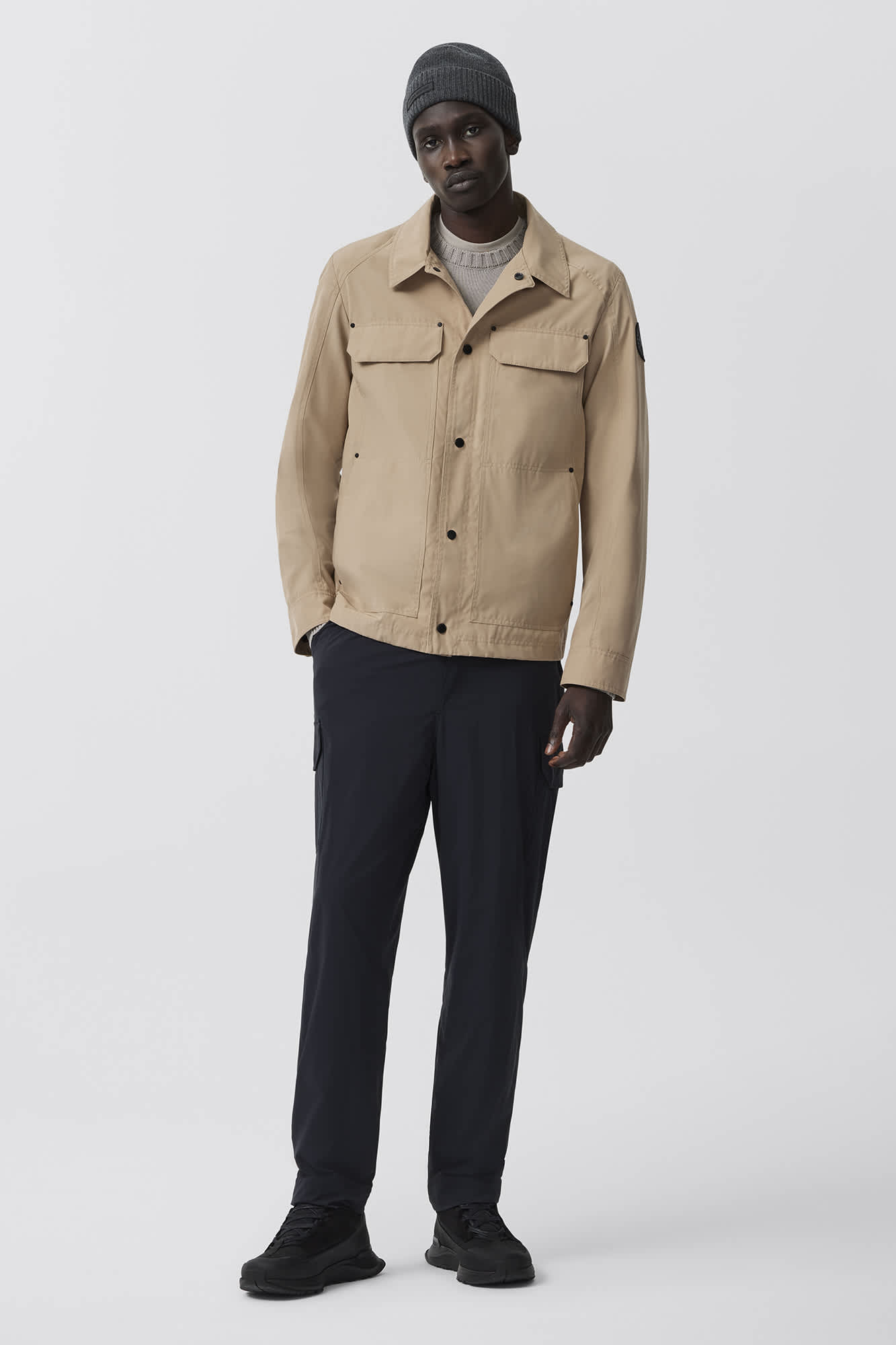 Mens khaki canada goose jacket 2025