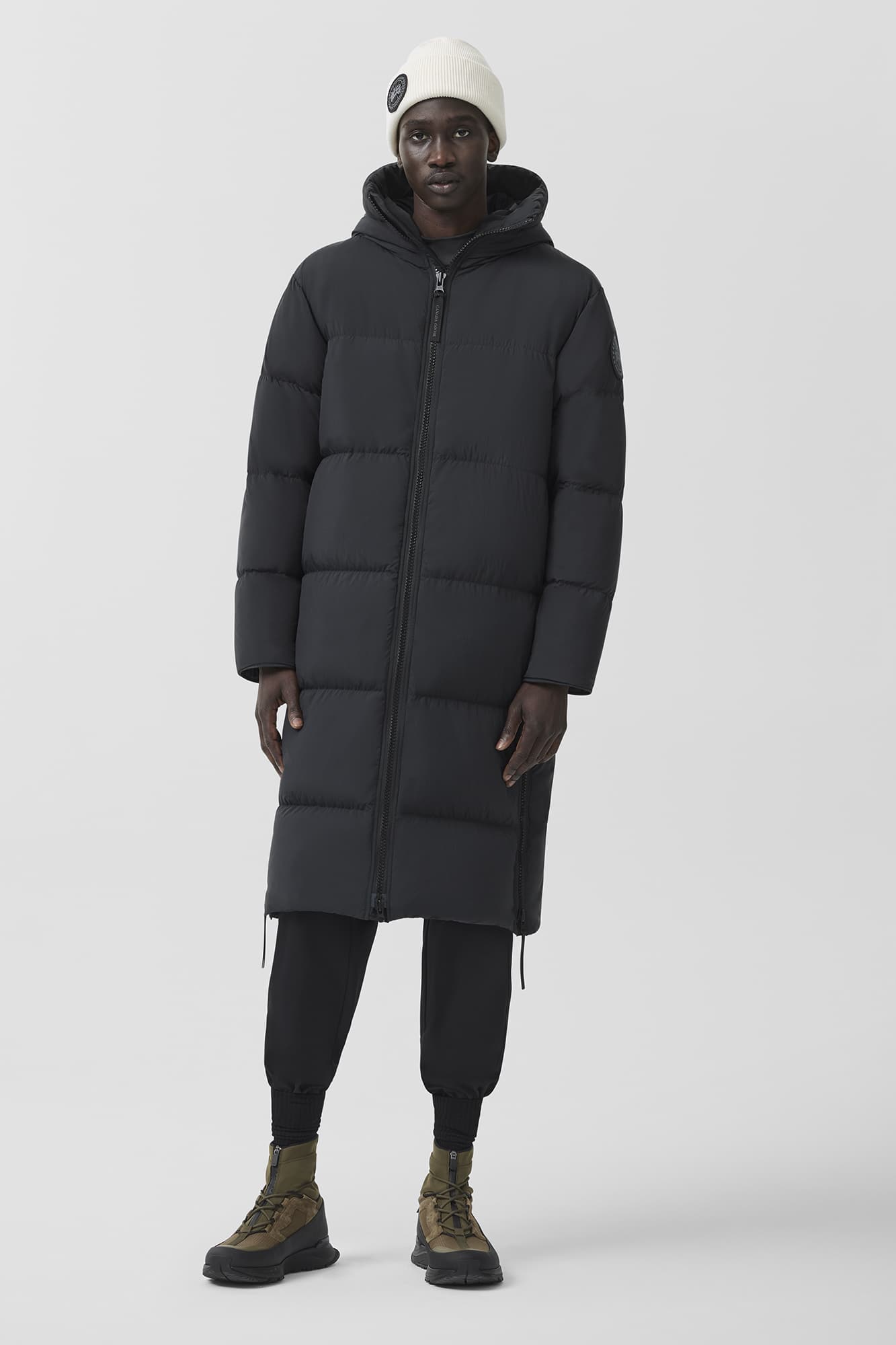 Lawrence Long Puffer Black Label Canada Goose DE