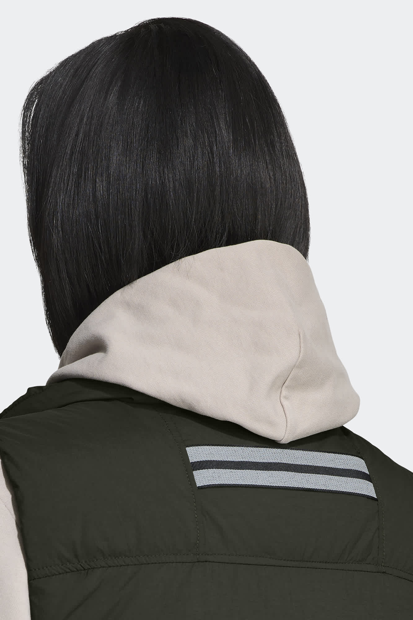 Canada goose fur gilet deals