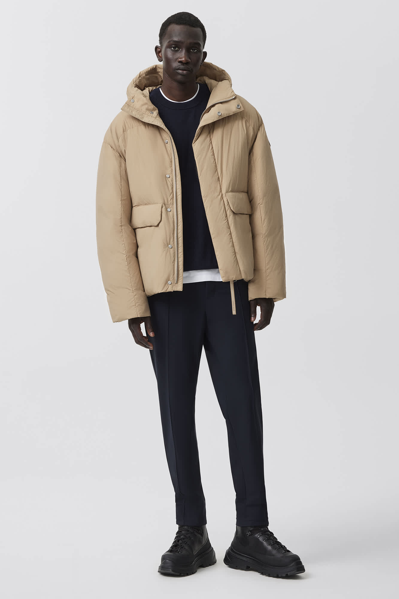 Men s Short Parka Jackets Mid length Down Jackets Canada Goose US
