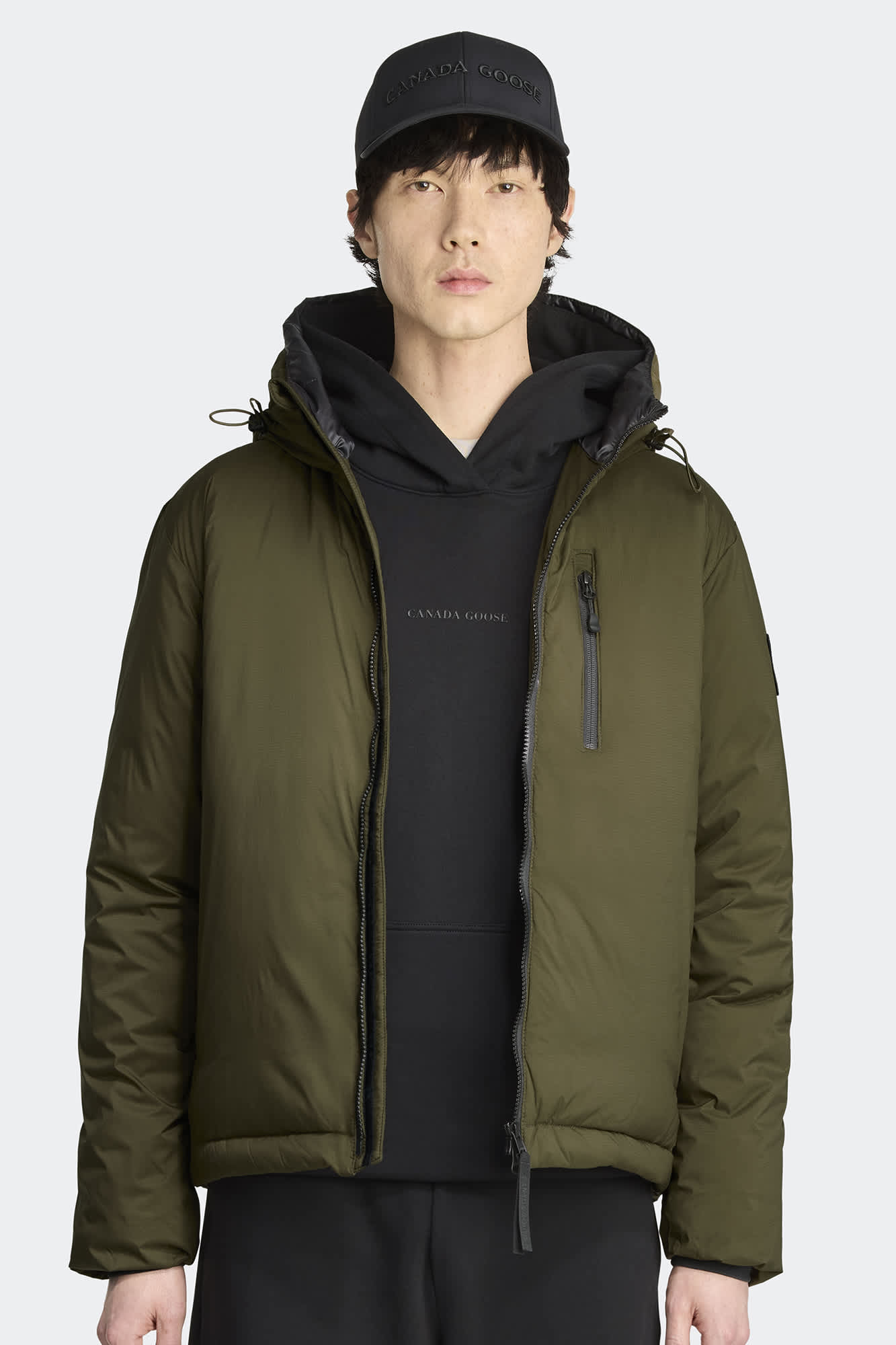 Canada goose lodge hoody navy hot sale