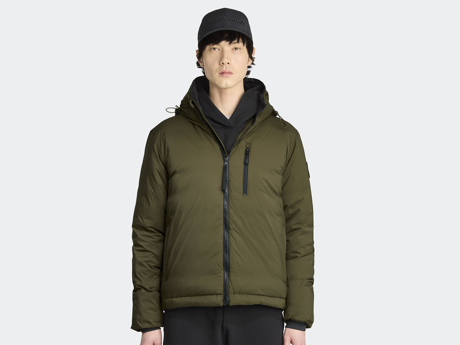 Lodge Hoody Black Label Canada Goose AT