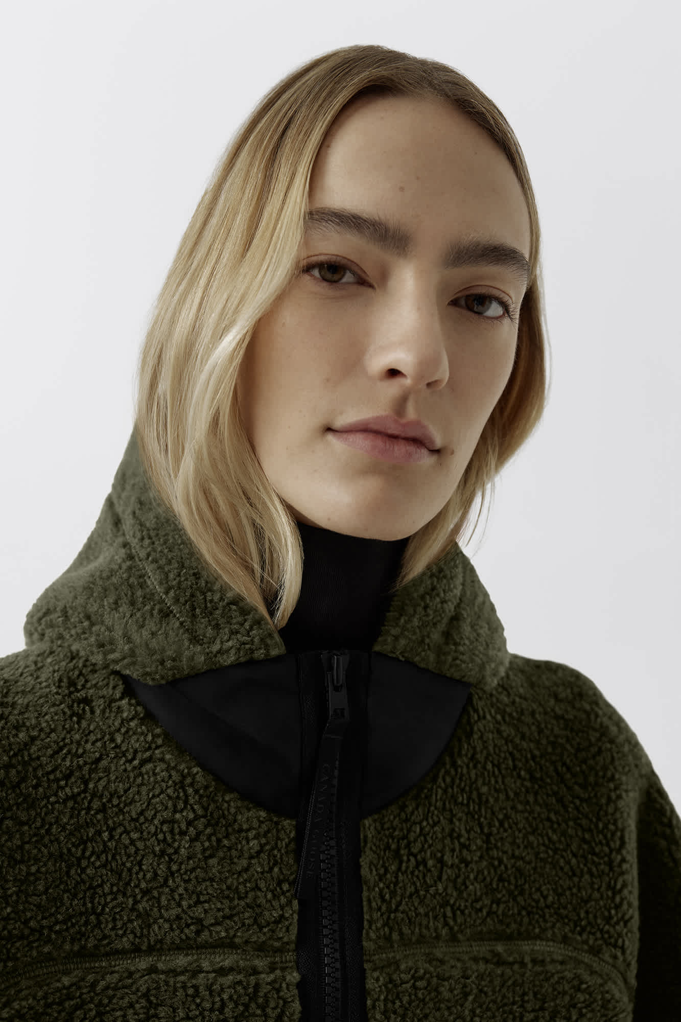 Simcoe Oversized Hoody Black Label Canada Goose UK
