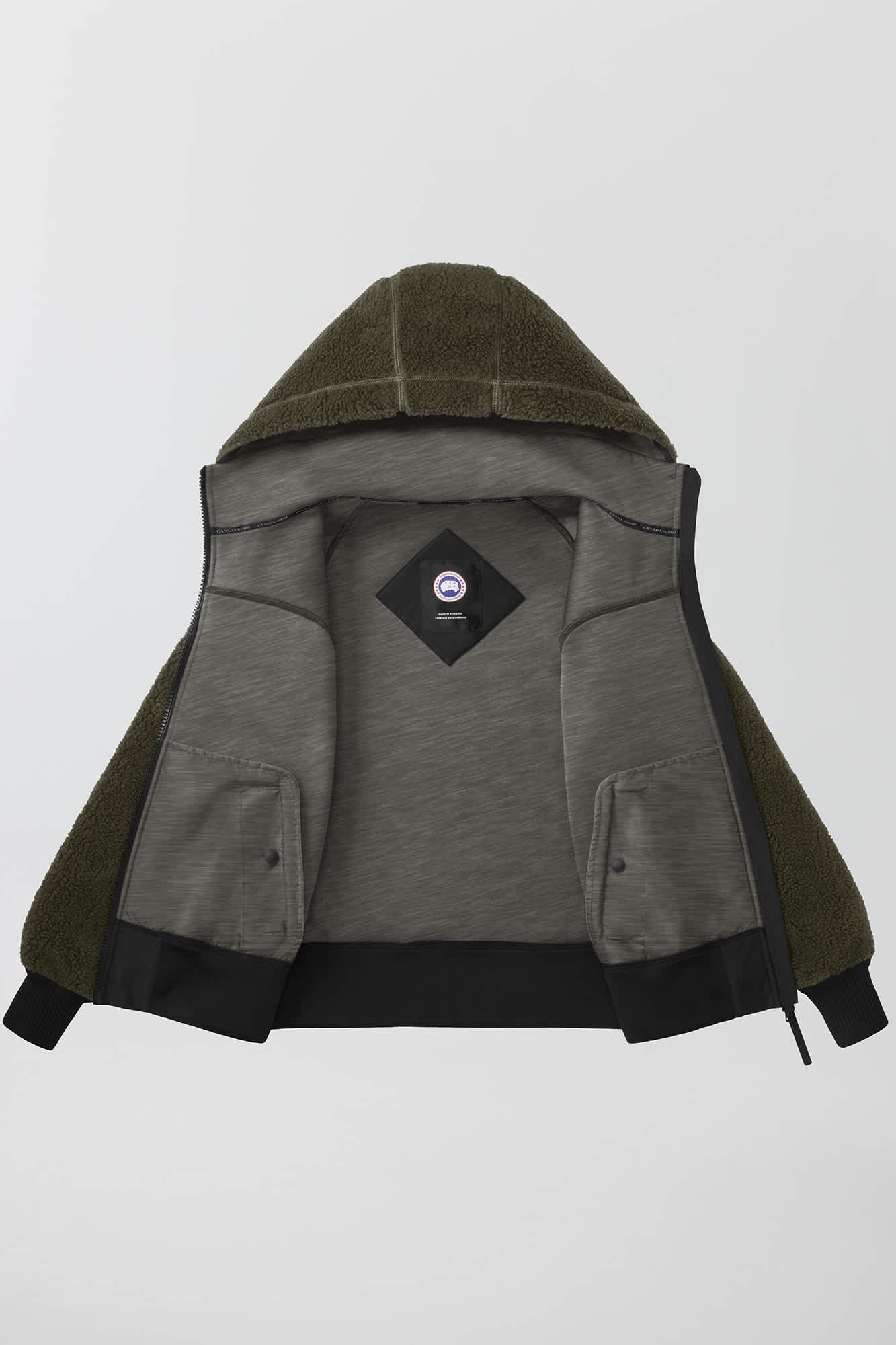 Simcoe Oversized Hoody Black Label | Canada Goose CZ