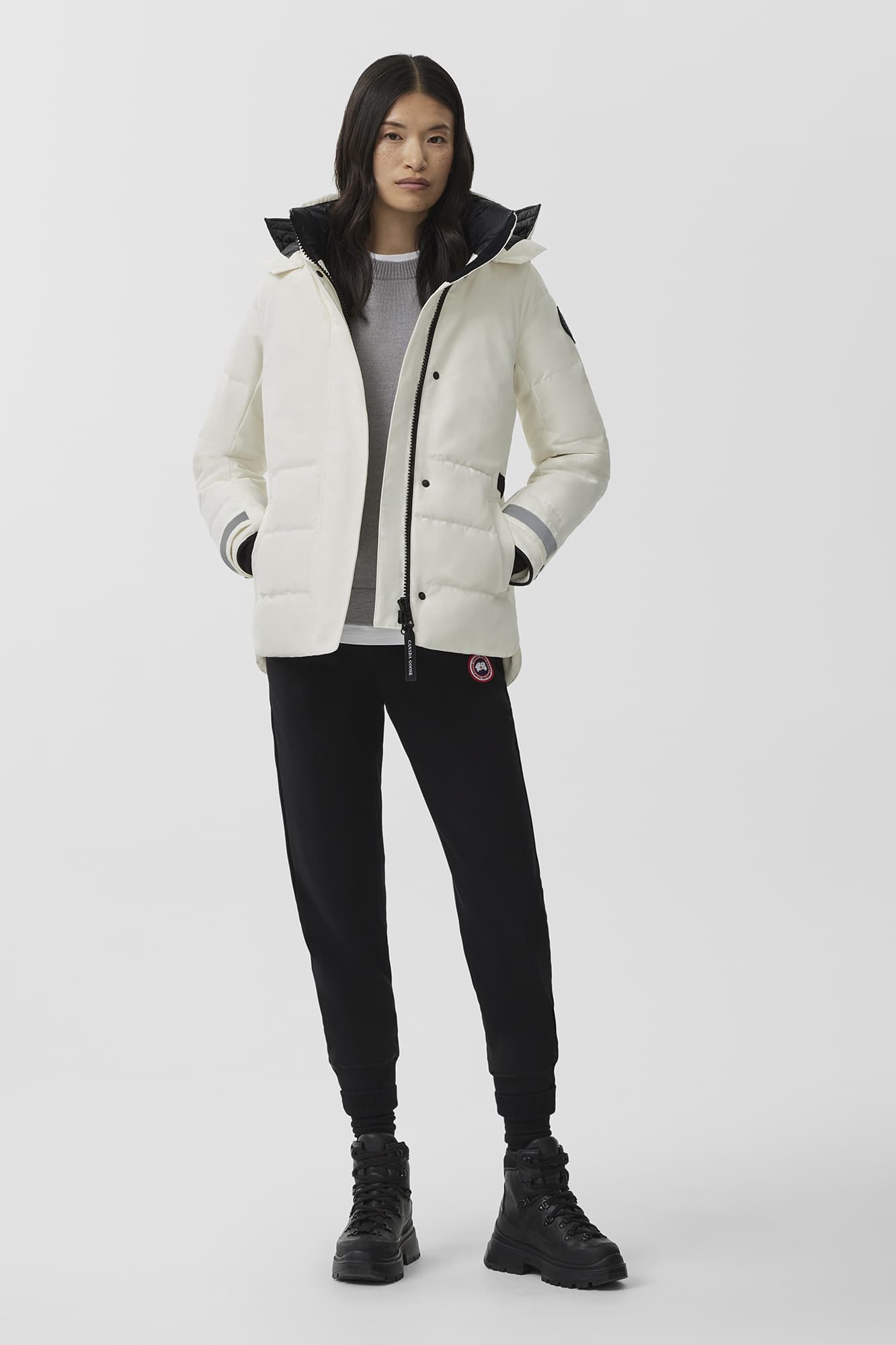 Canada goose coat womens short discount