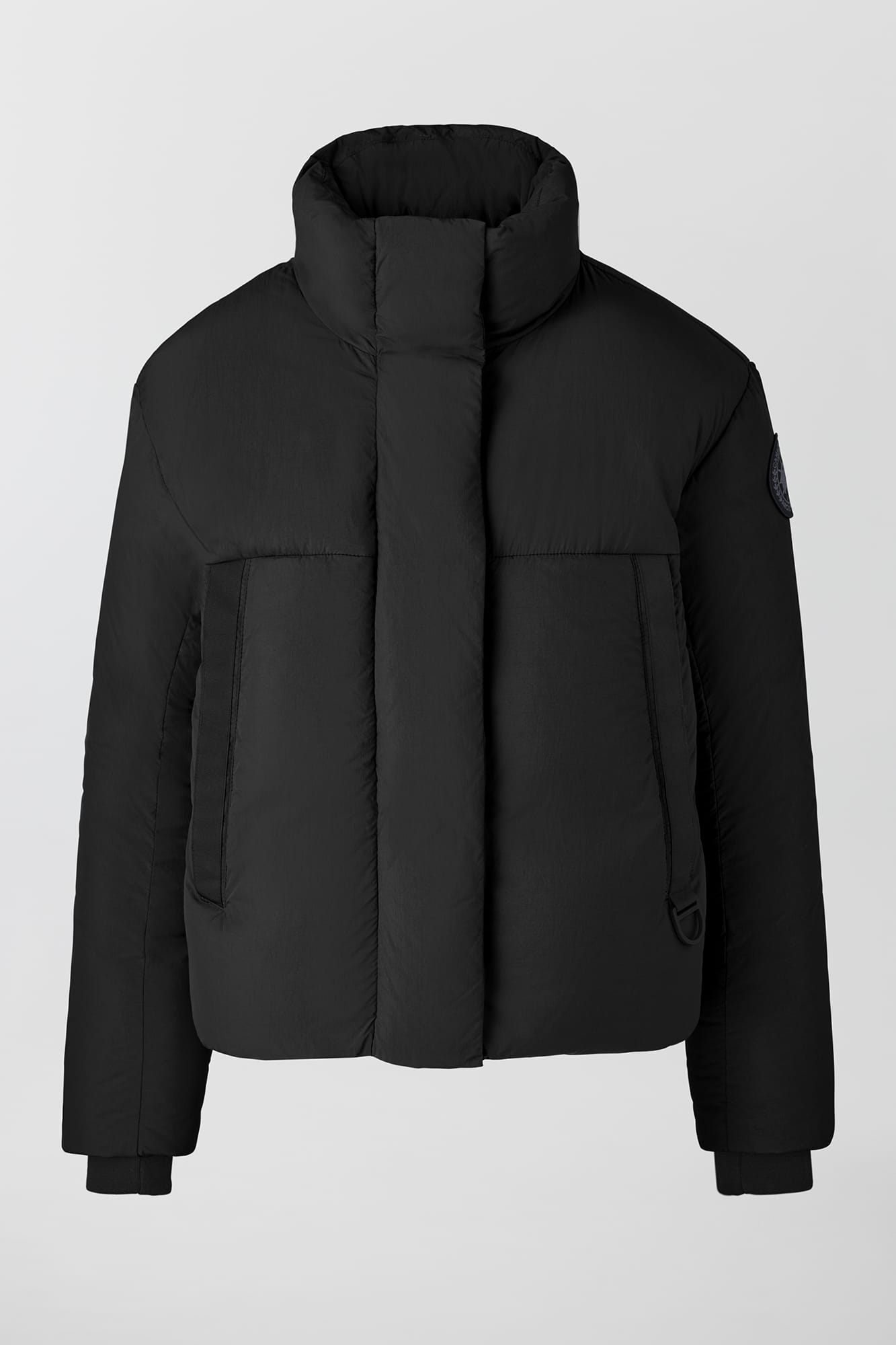 【 】ホワイトラベル Junction Cropped Puffer Junction Cropped Puffer Black Label | Canada Goose US