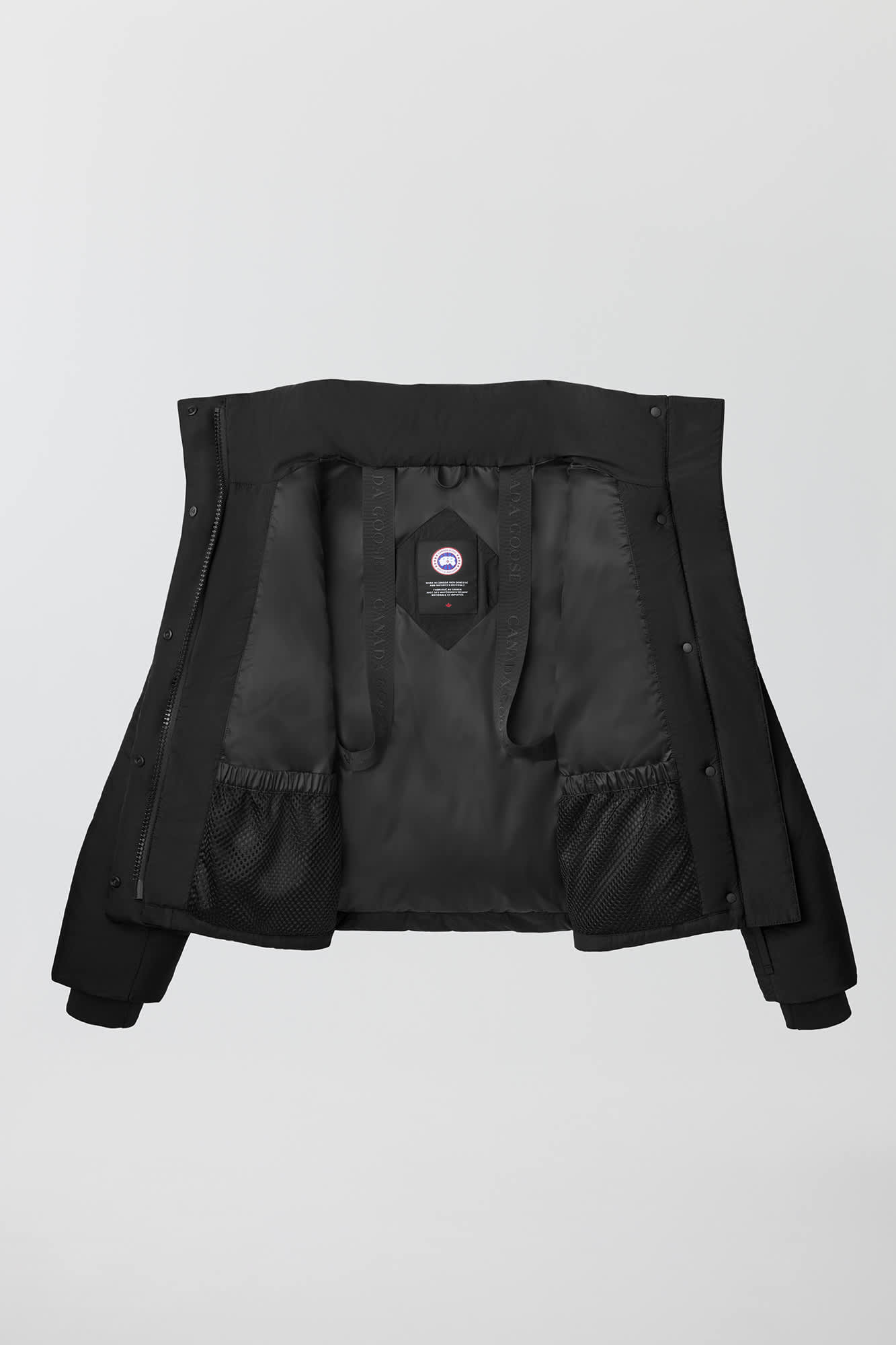 【PUNCHLINE】22FW★ Sense cropped zip-up jacket Sleeveless Black Zen Soft Knit Zipper Front Hoodie Crop Top