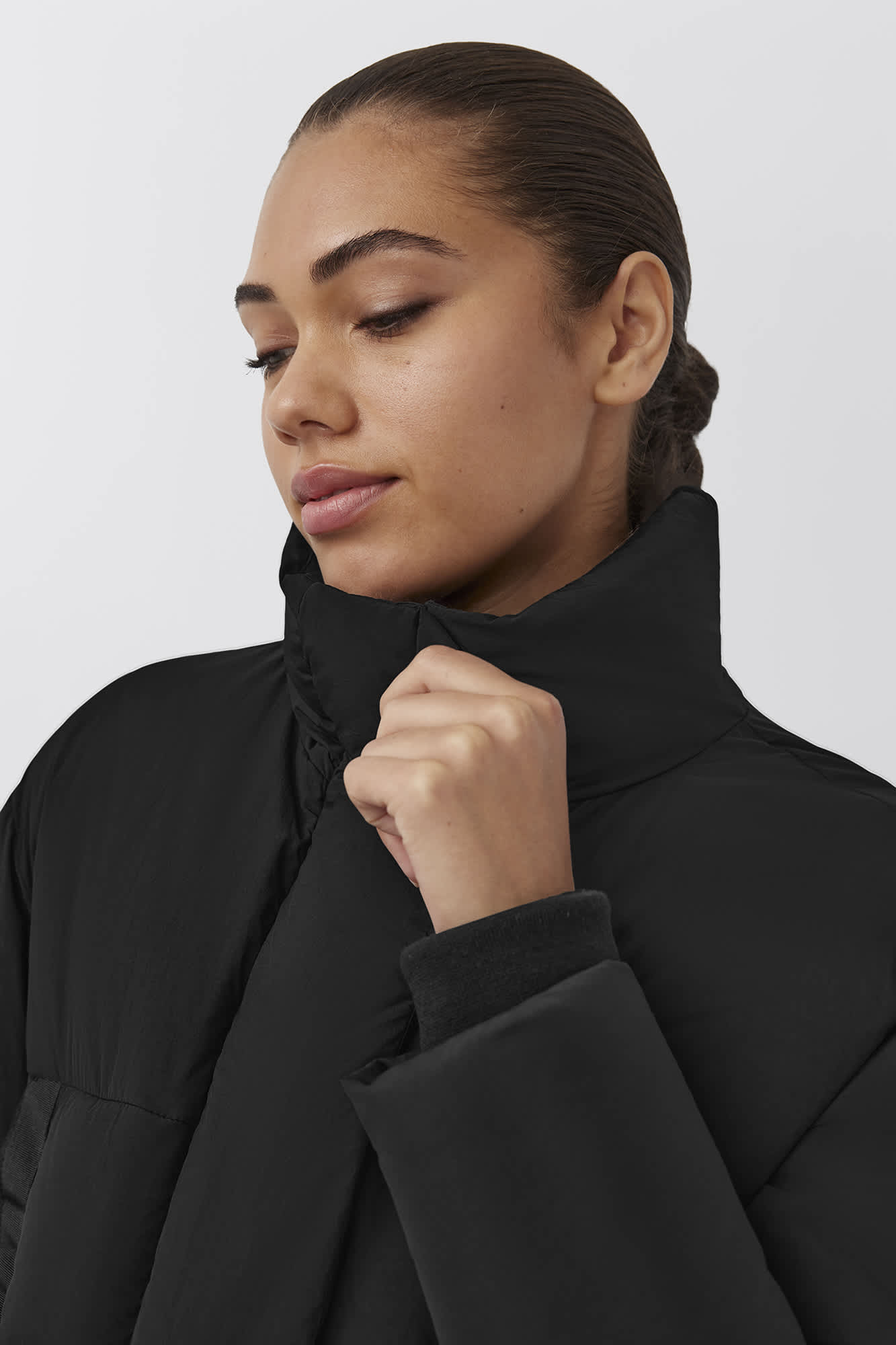 Junction Cropped Puffer Black Label | Canada Goose GL