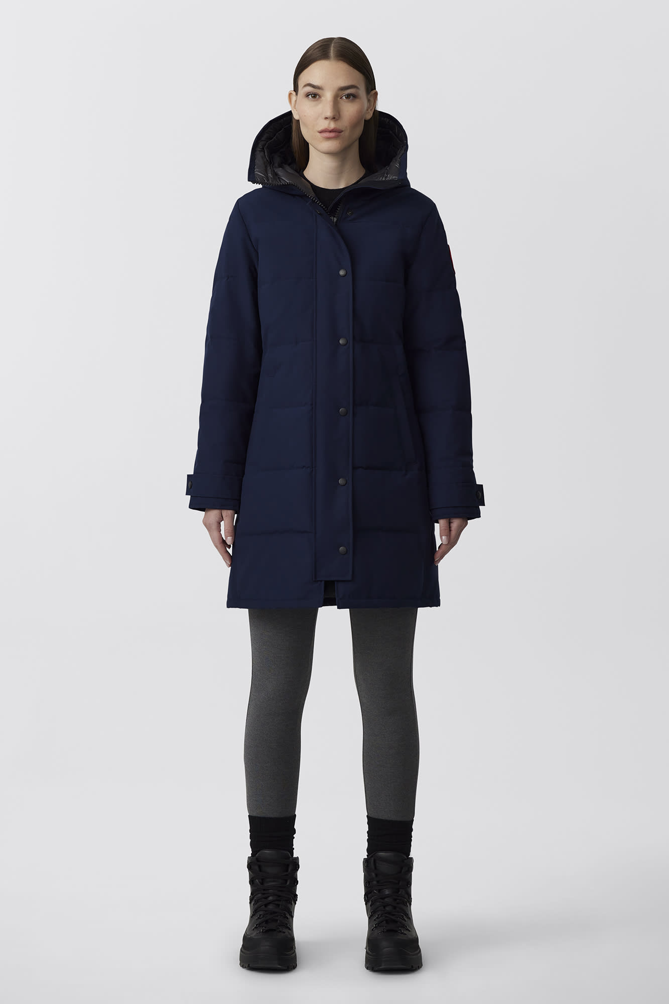 Canada goose shelburne genuine coyote fur trim down parka sales