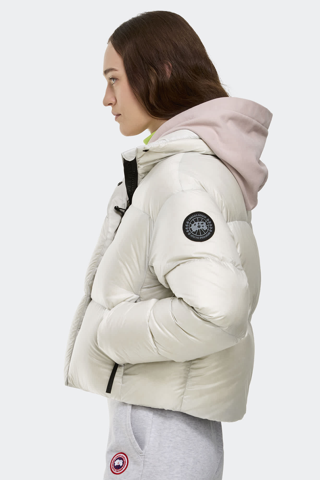 Cypress Cropped Puffer Black Label | Canada Goose US