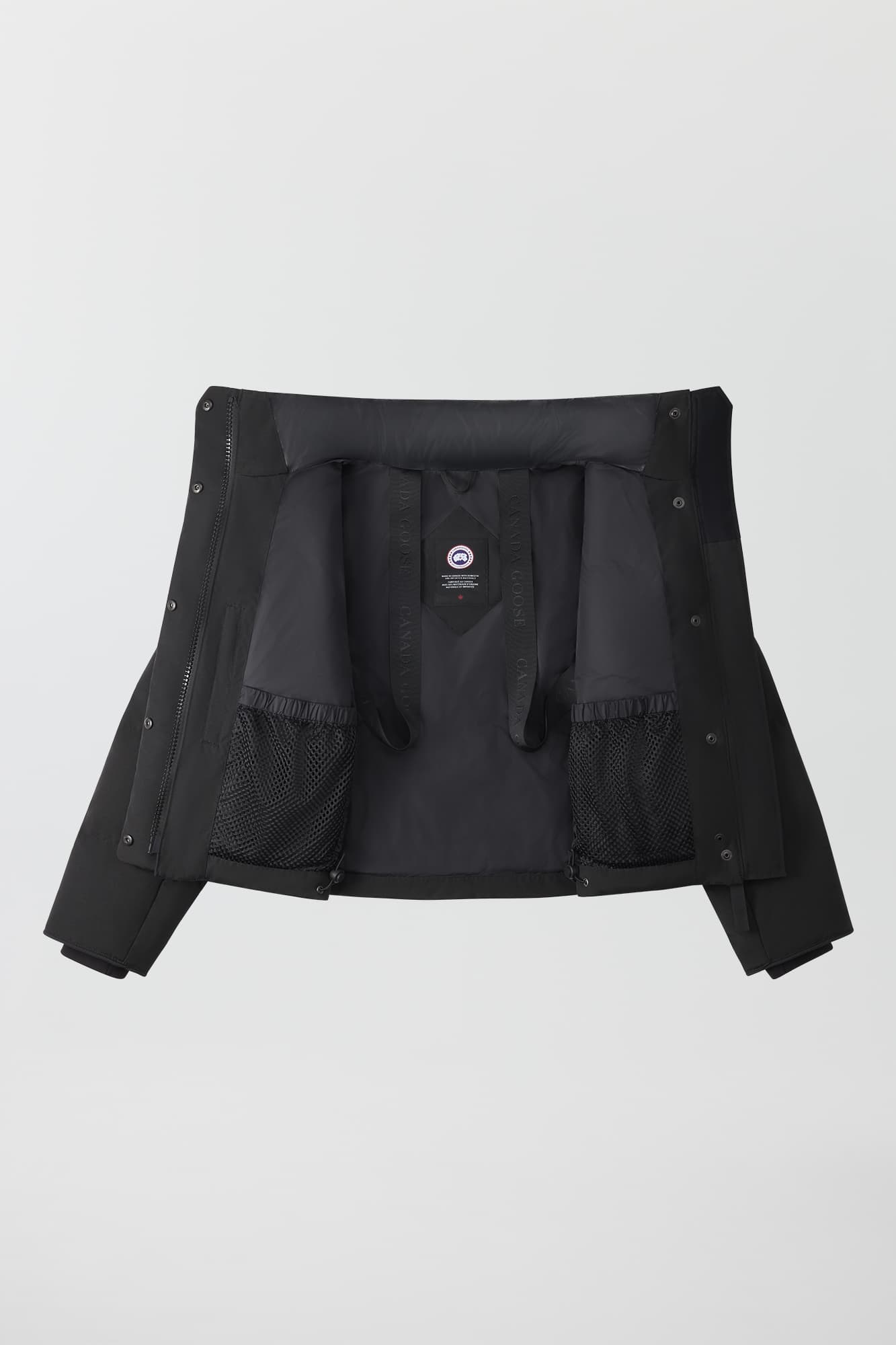 Grandview Cropped Jacket Black Label | Canada Goose IT