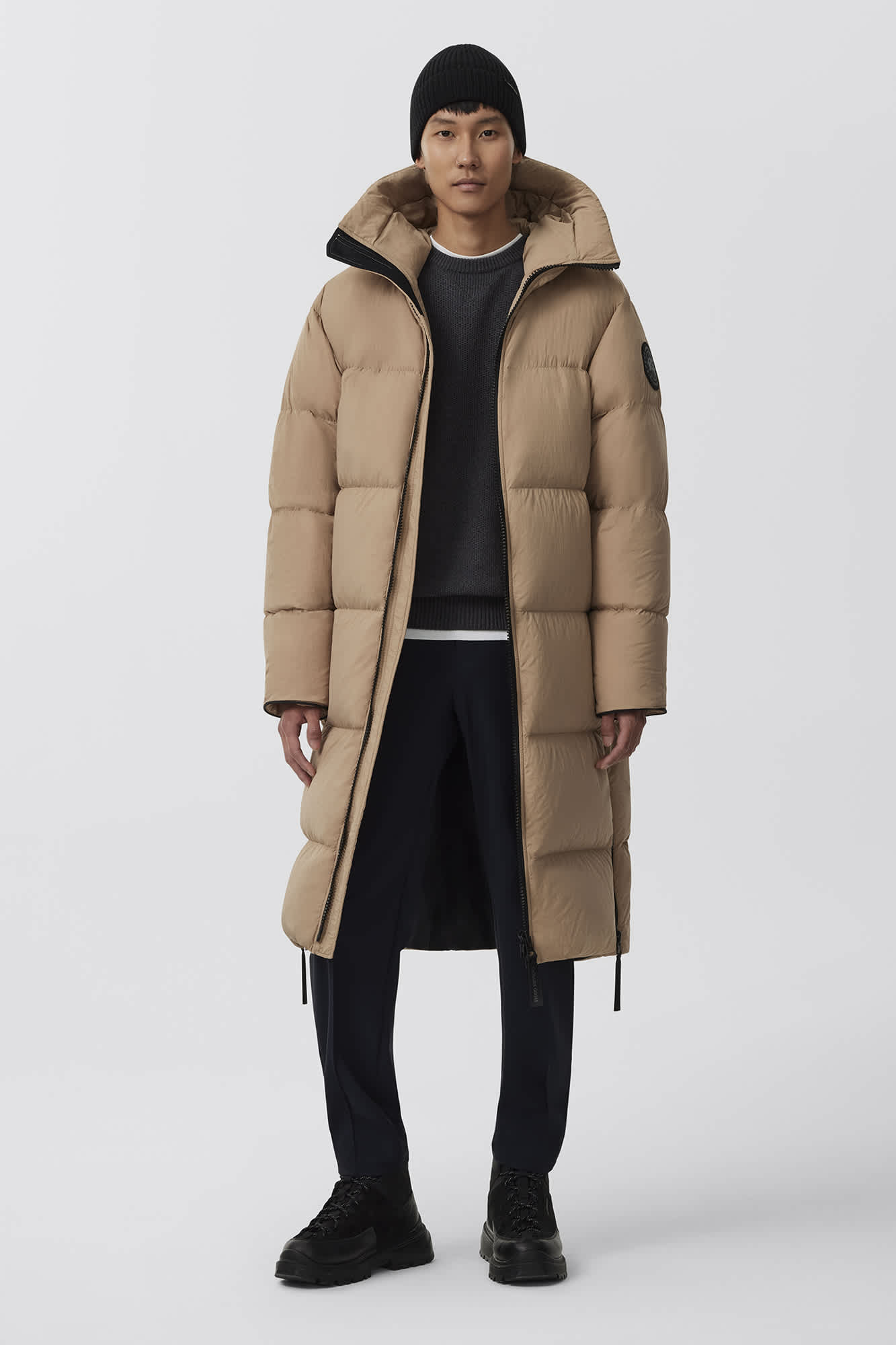 Nycra gd lens puffy parka long jacket clearance