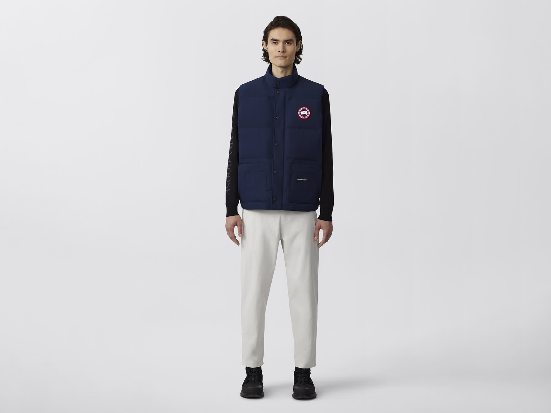 Men s Freestyle Crew Gilet Canada Goose FR