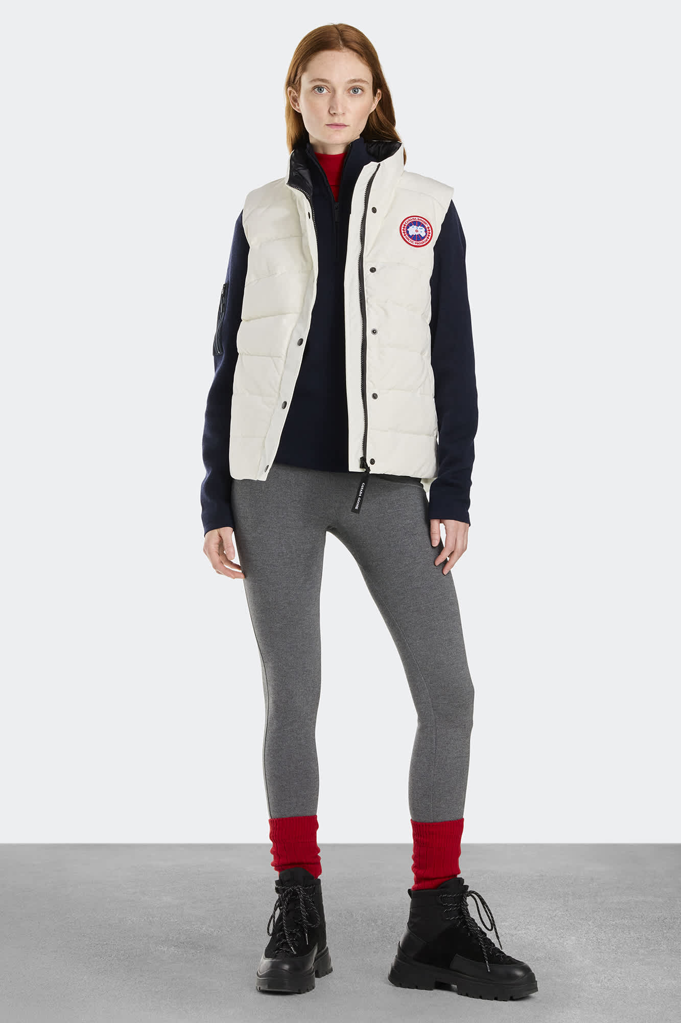 Womens canada goose gilet top