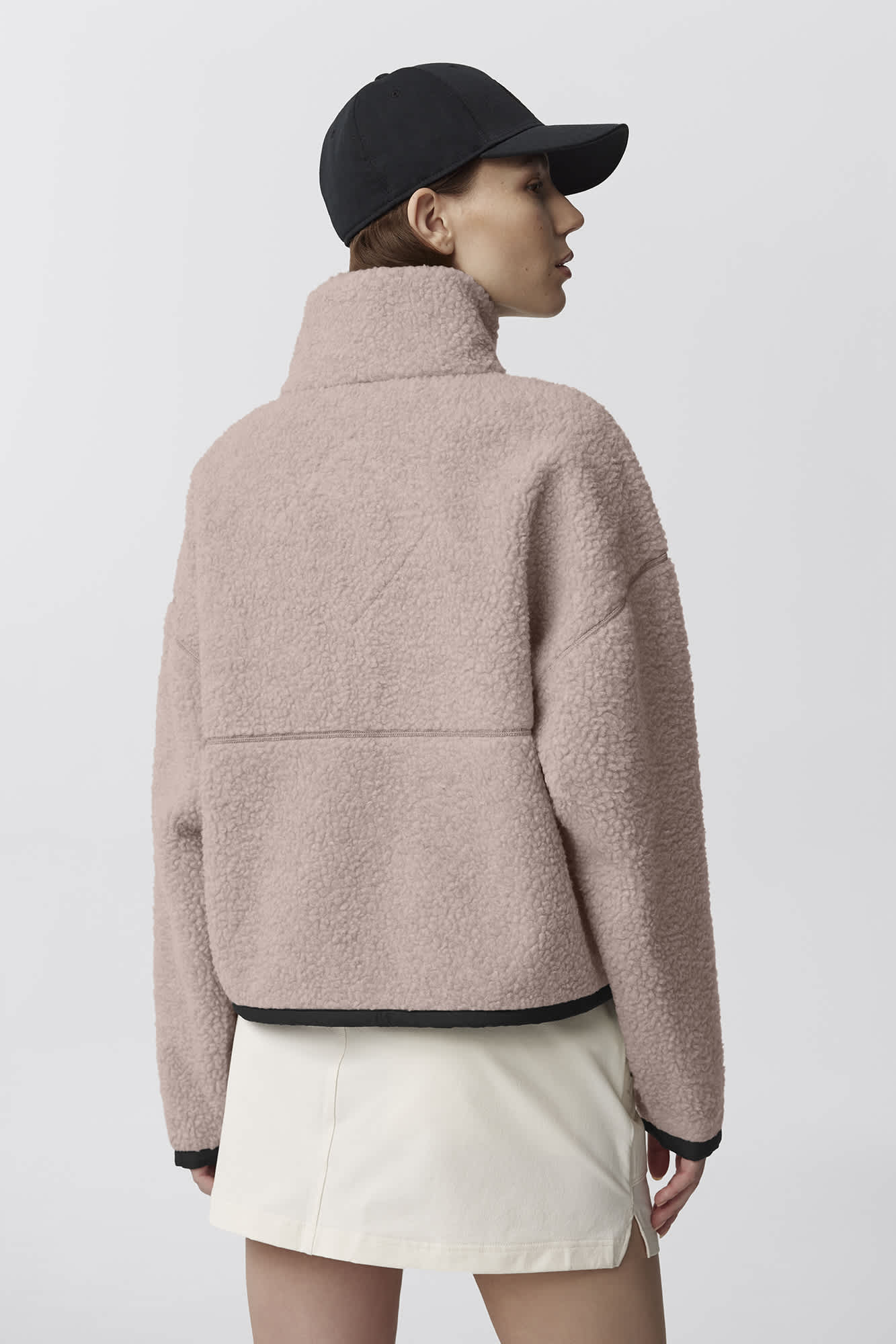 Simcoe Zip Up Fleece Sweater Black Label | Canada Goose EE