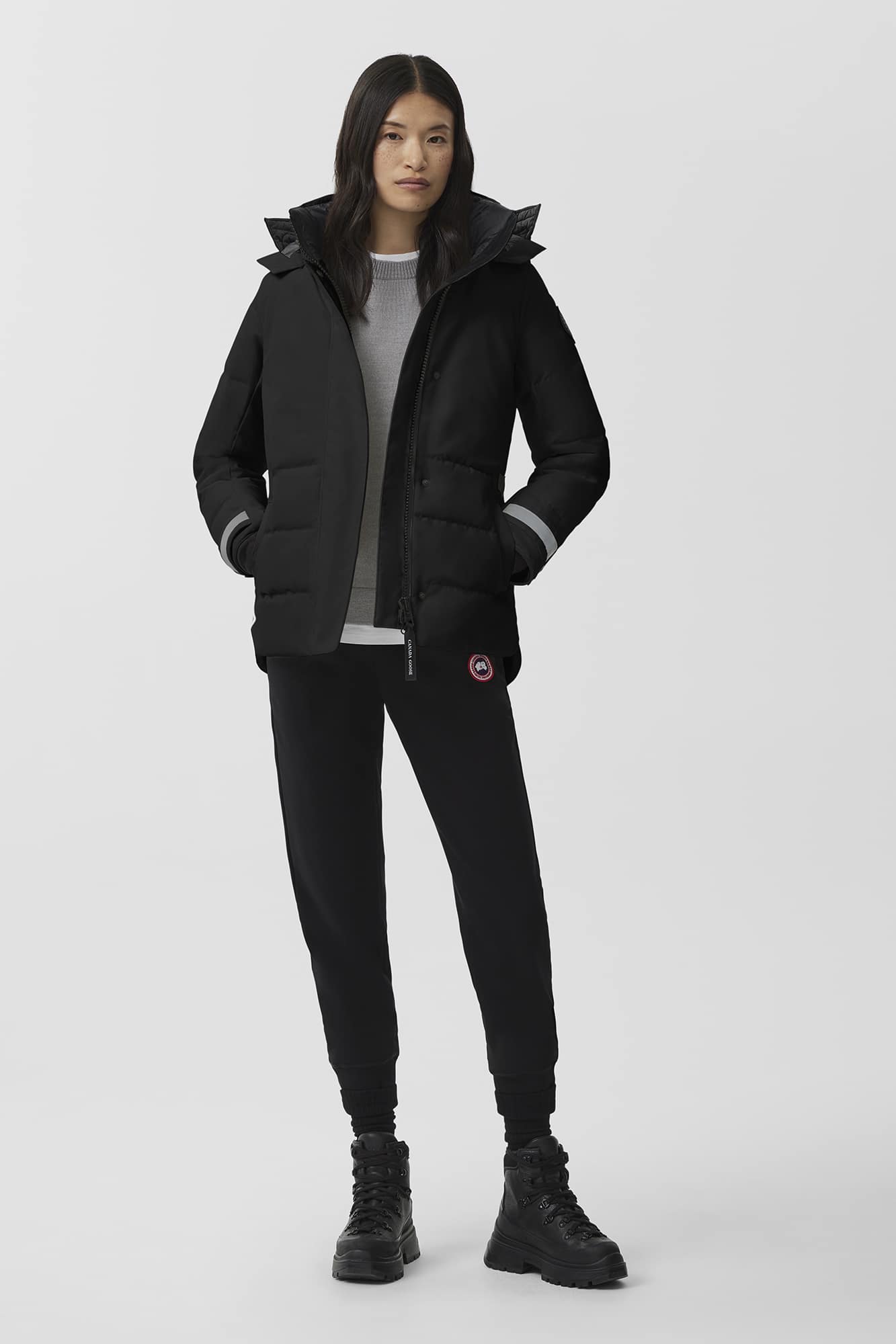 Canada goose short parka womens outlet