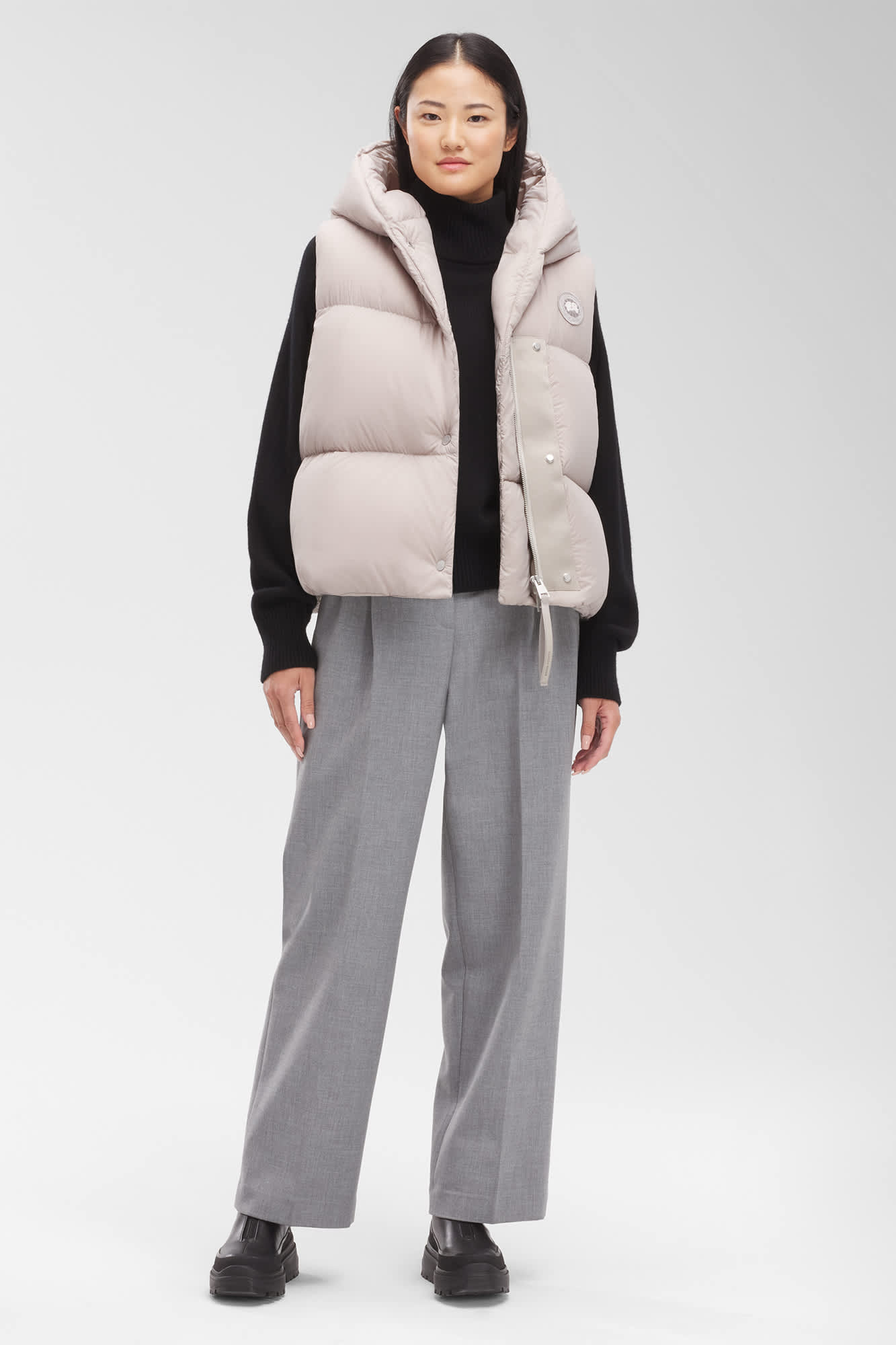 Canada goose hooded vest outlet