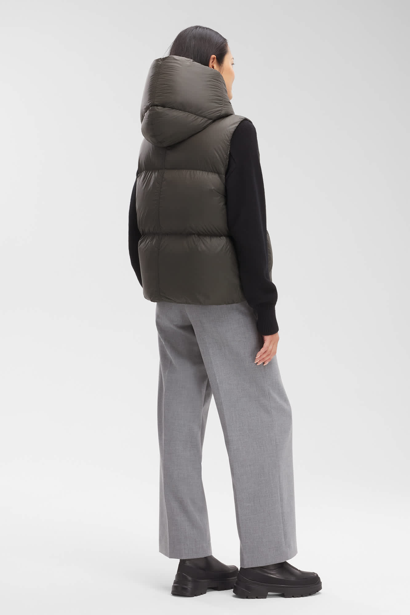 Women s Vests Puffer Long Down Vests Canada Goose