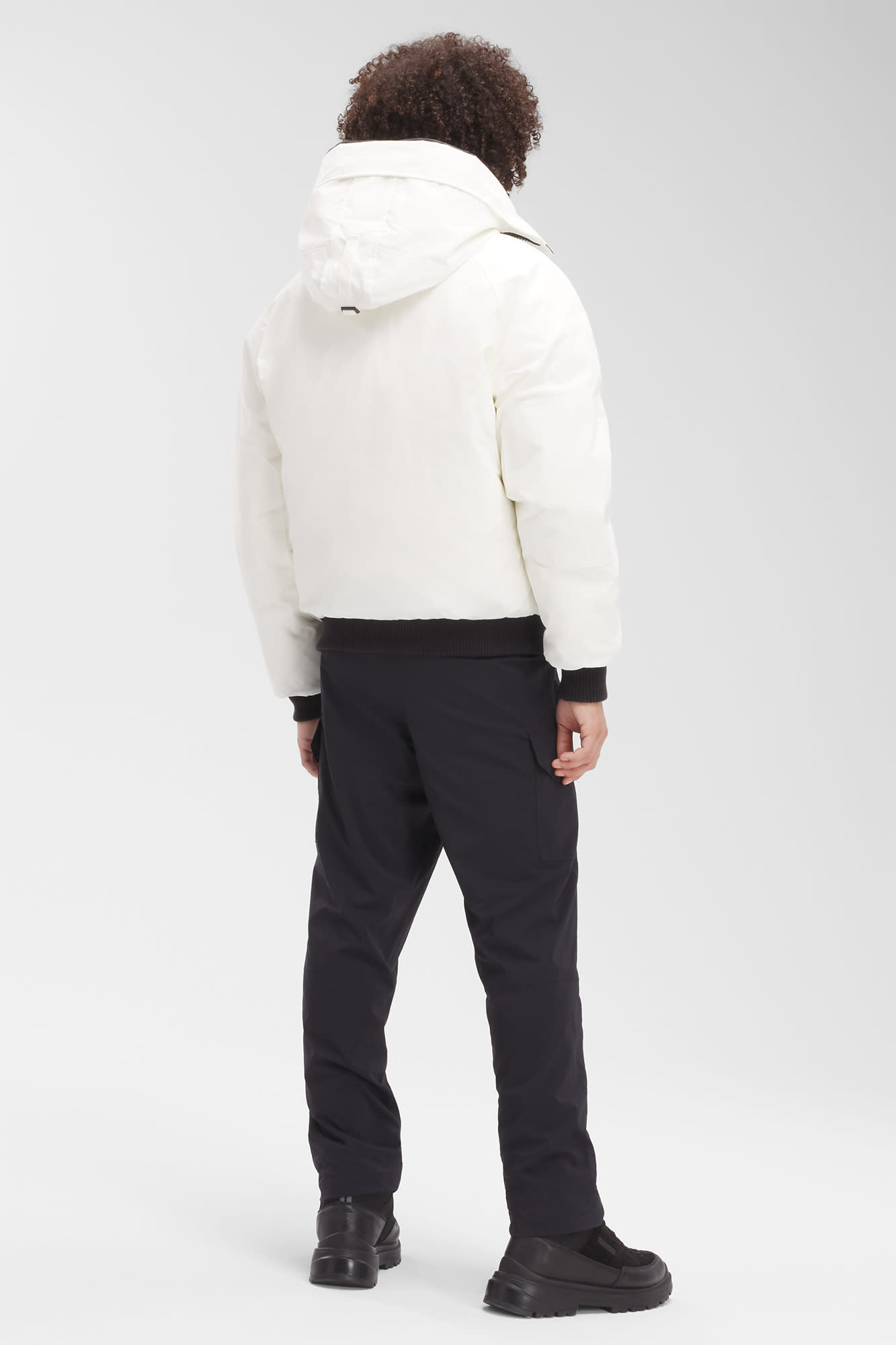 White canada goose bomber best sale