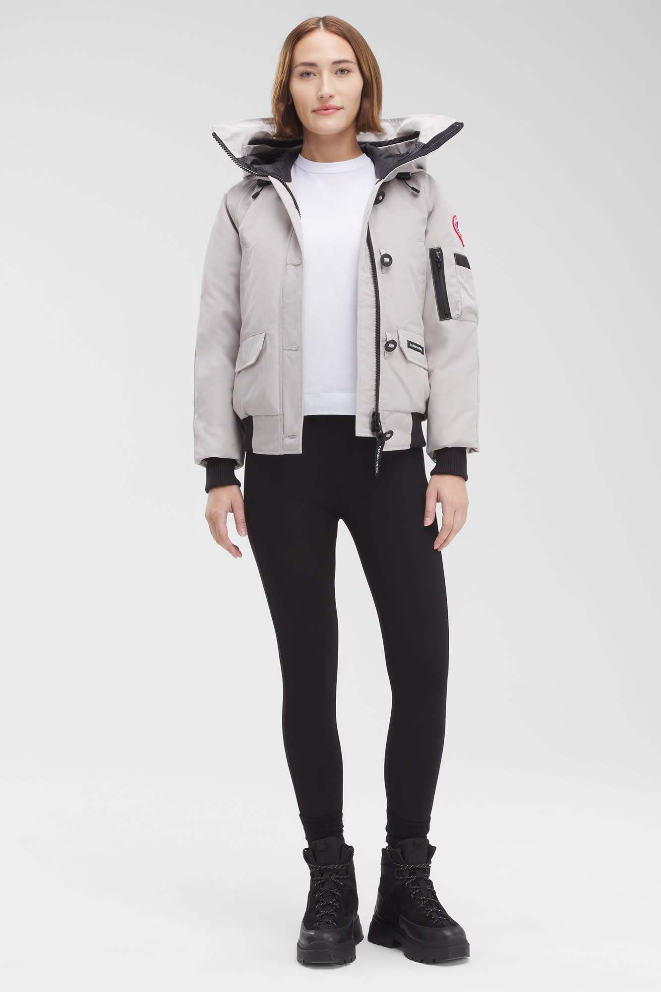 Canada goose chilliwack bomber grey on sale