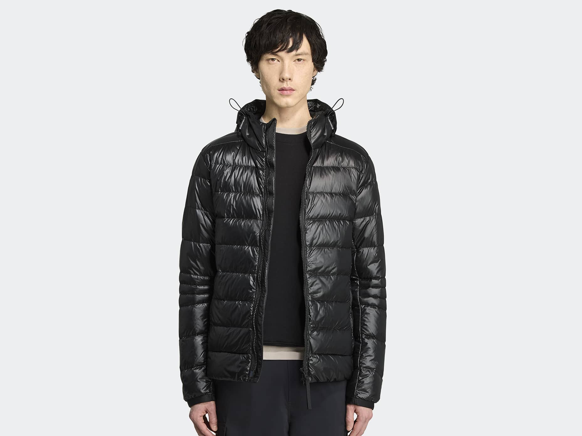 Men's crofton down jacket black label clearance