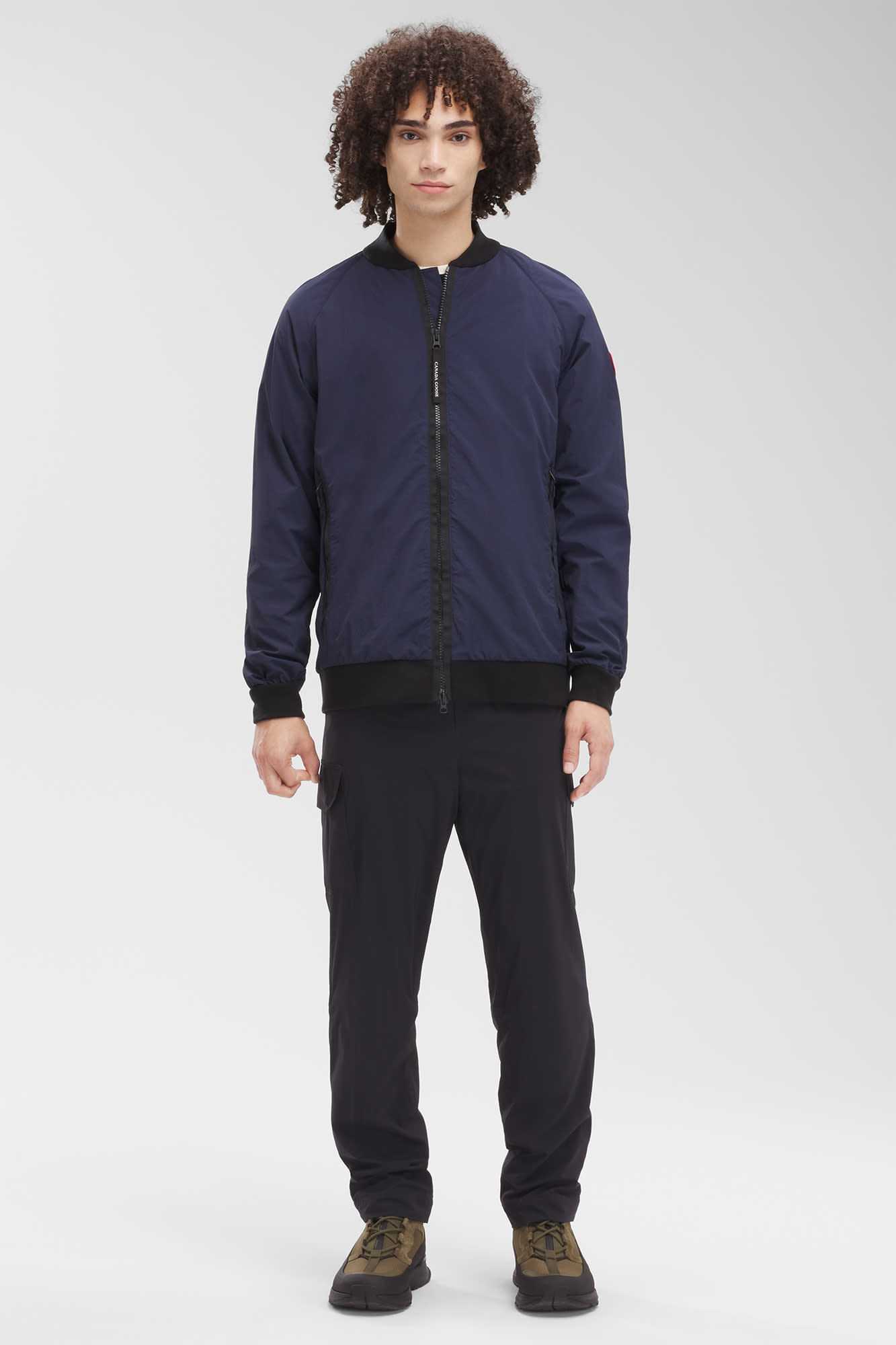 オギ　  FABER BOMBER JACKET Canada Goose Men's Faber Nylon Bomber Jacket | Neiman Marcus