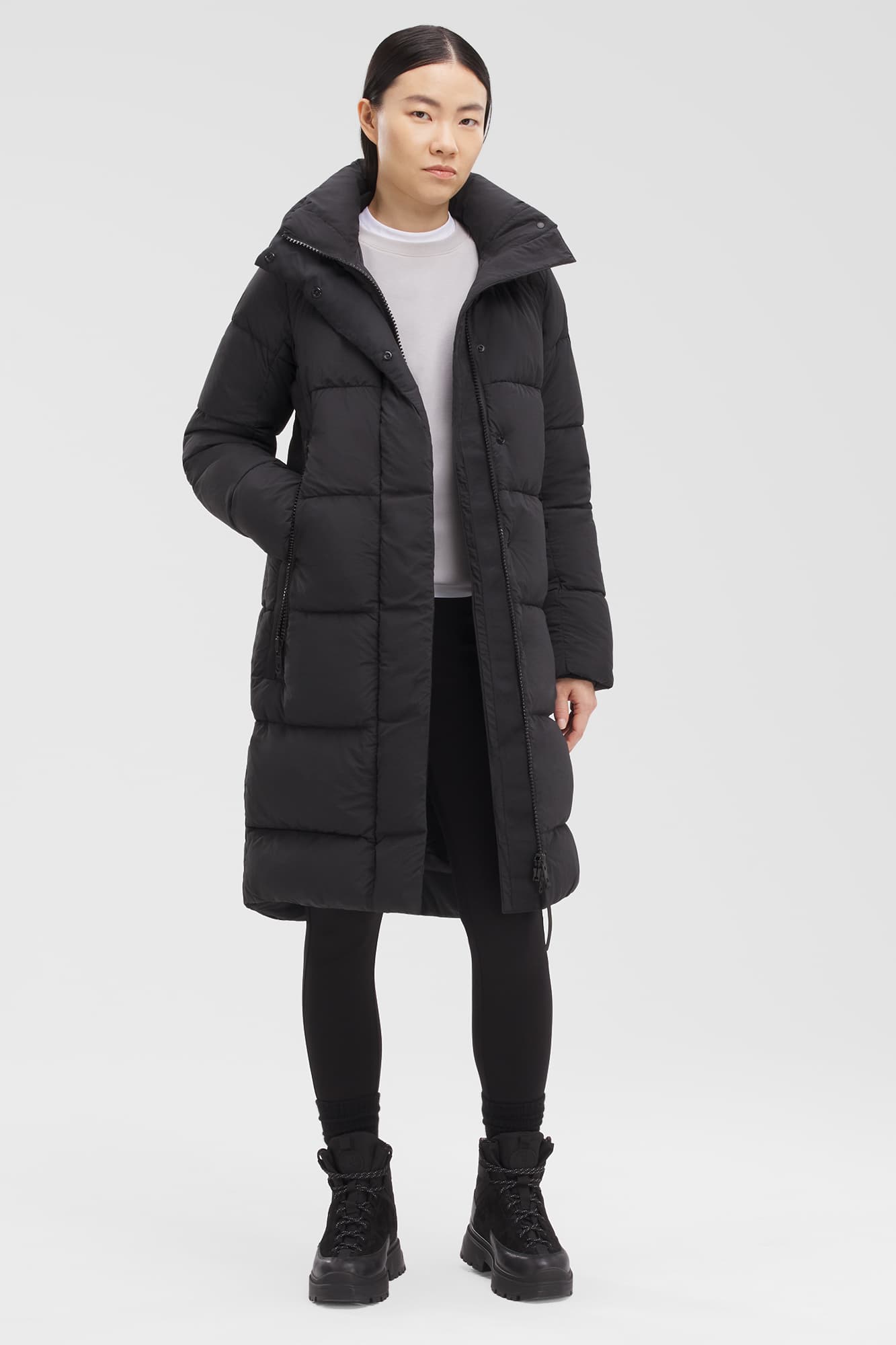 セットアップ Black Parka Byward Label US Goose Canada | ジャケット・アウター
