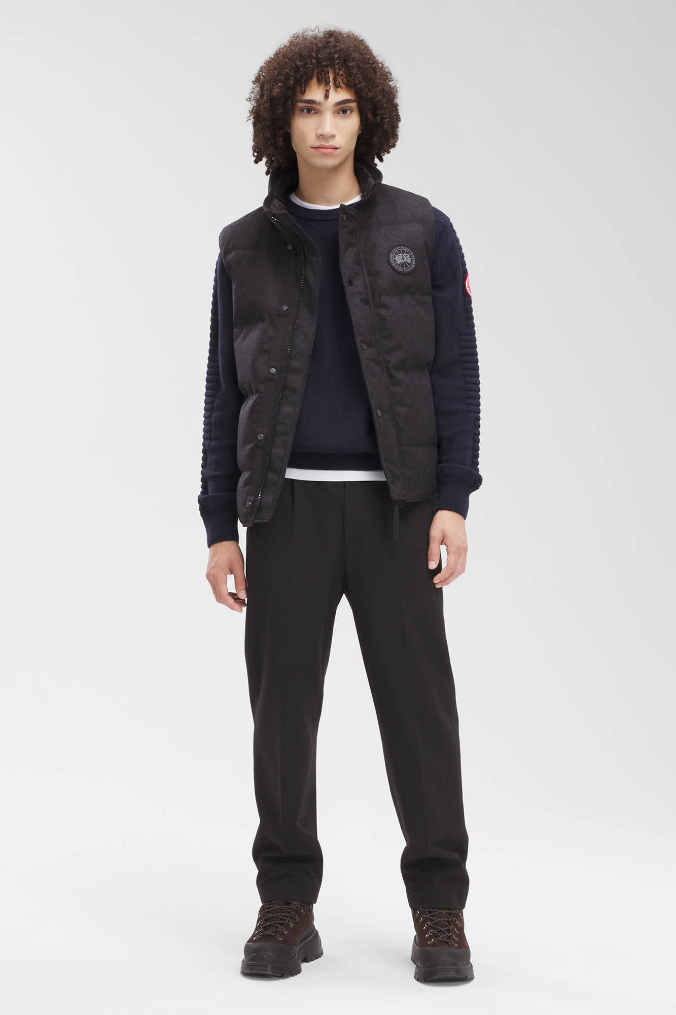 Garson Vest Wool Canada Goose US