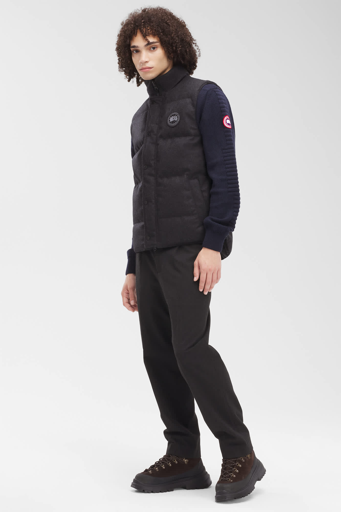 Canada goose garson vest graphite sales