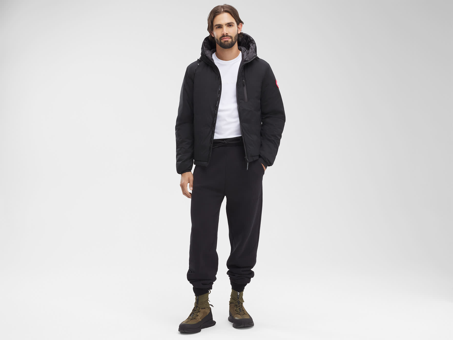 Canada goose lodge packable 750 fill power down jacket deals