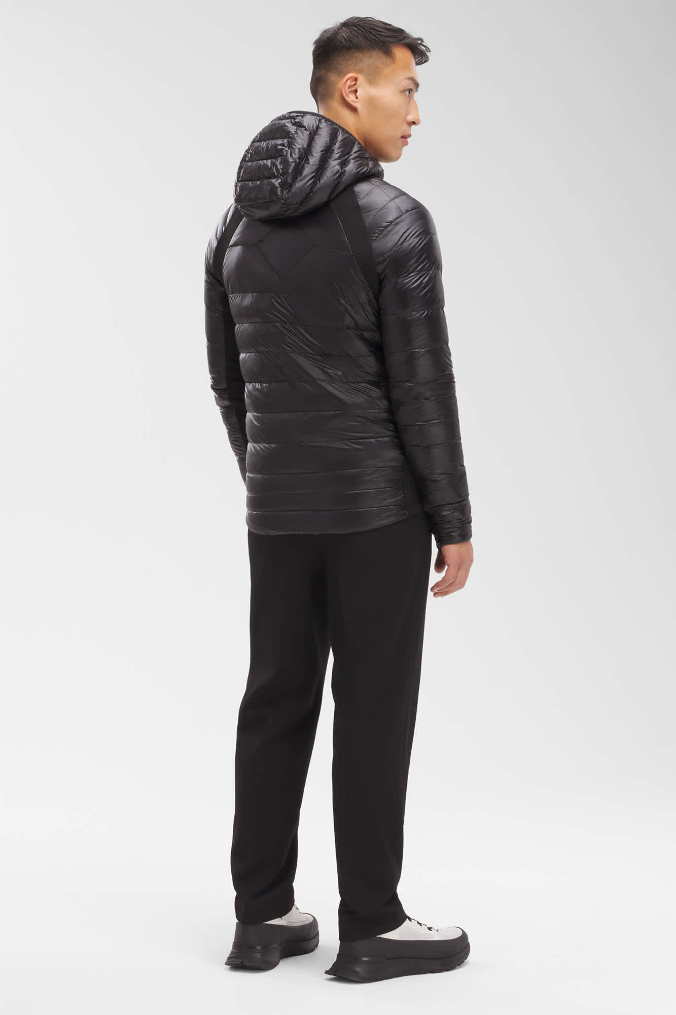 Canada goose hybridge lite hoody black red store