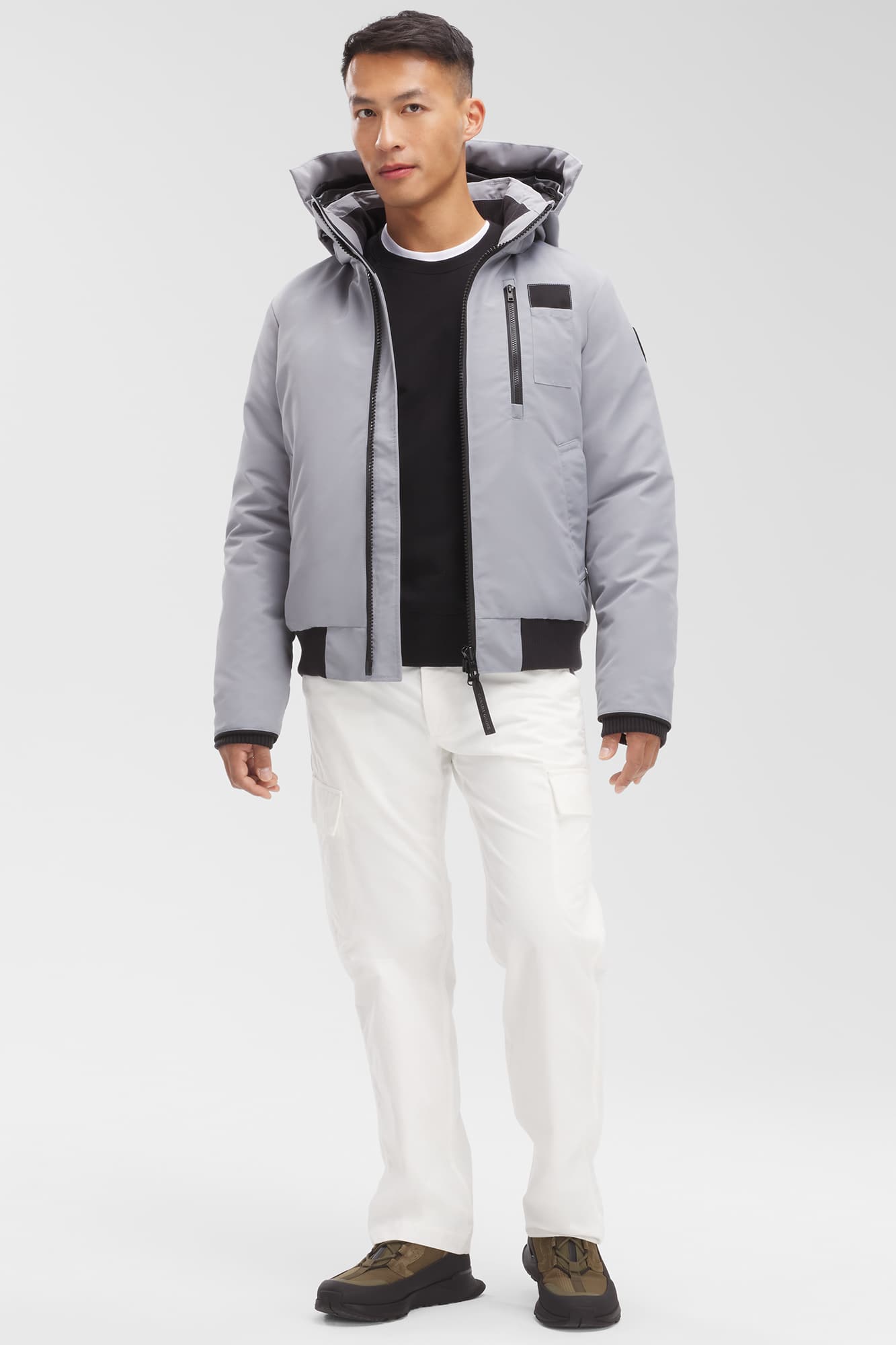 canada goose borden bomber black label