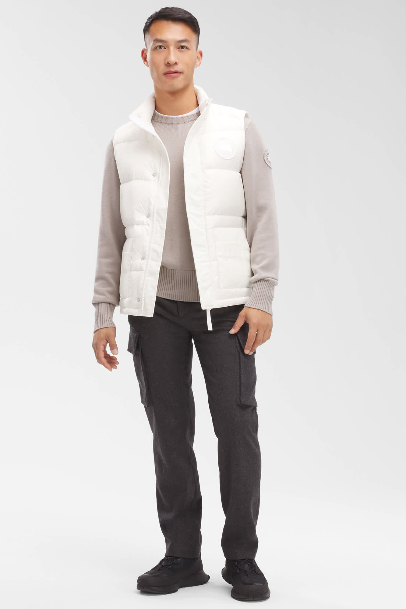 White canada goose body warmer cheap