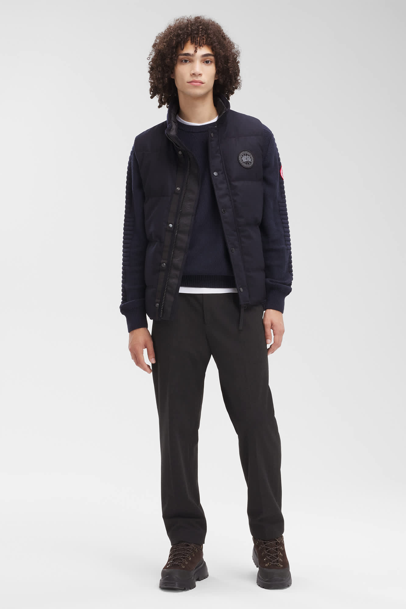 Garson Vest Wool Canada Goose US