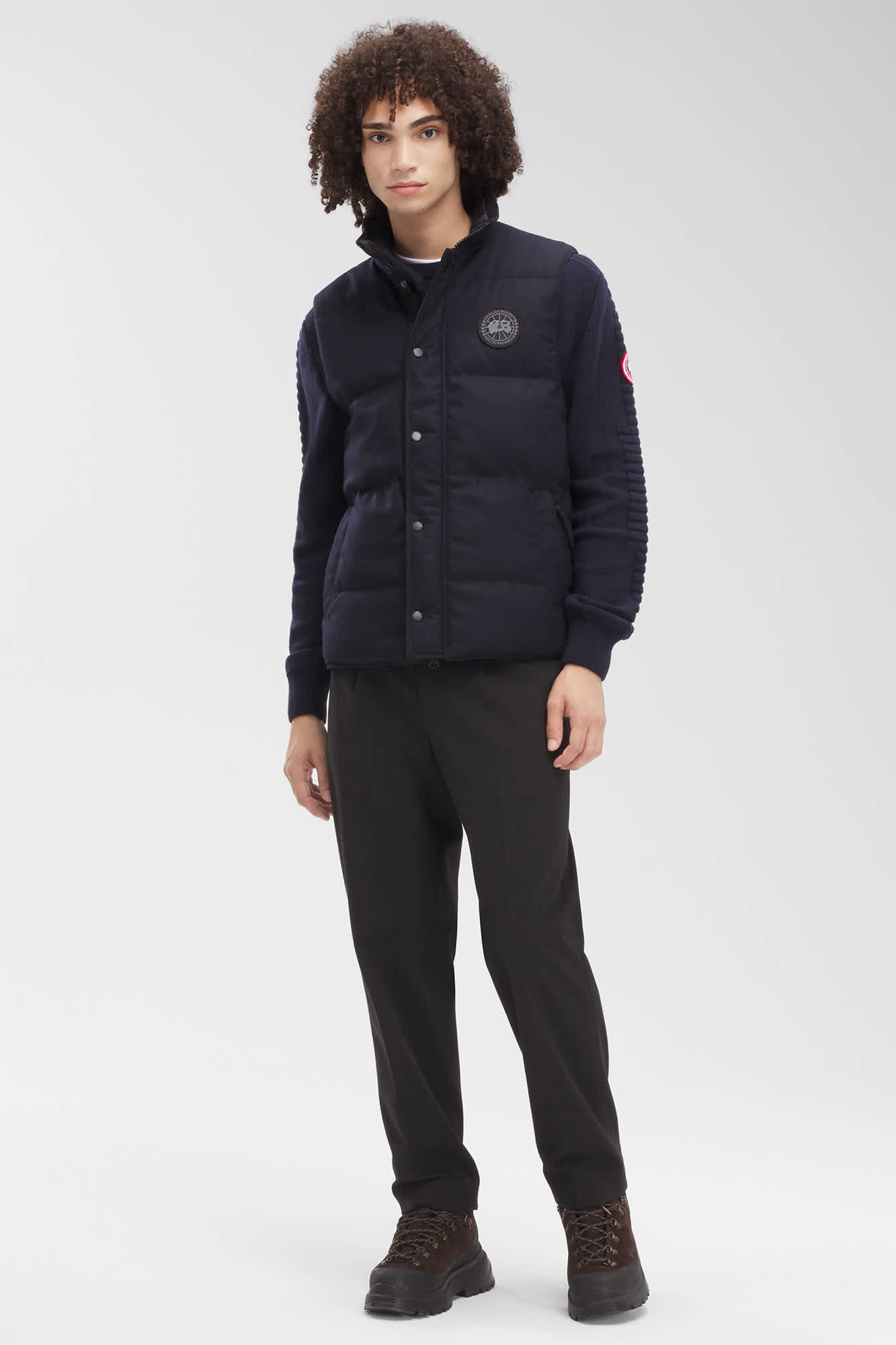 Canada goose garson vest navy shop
