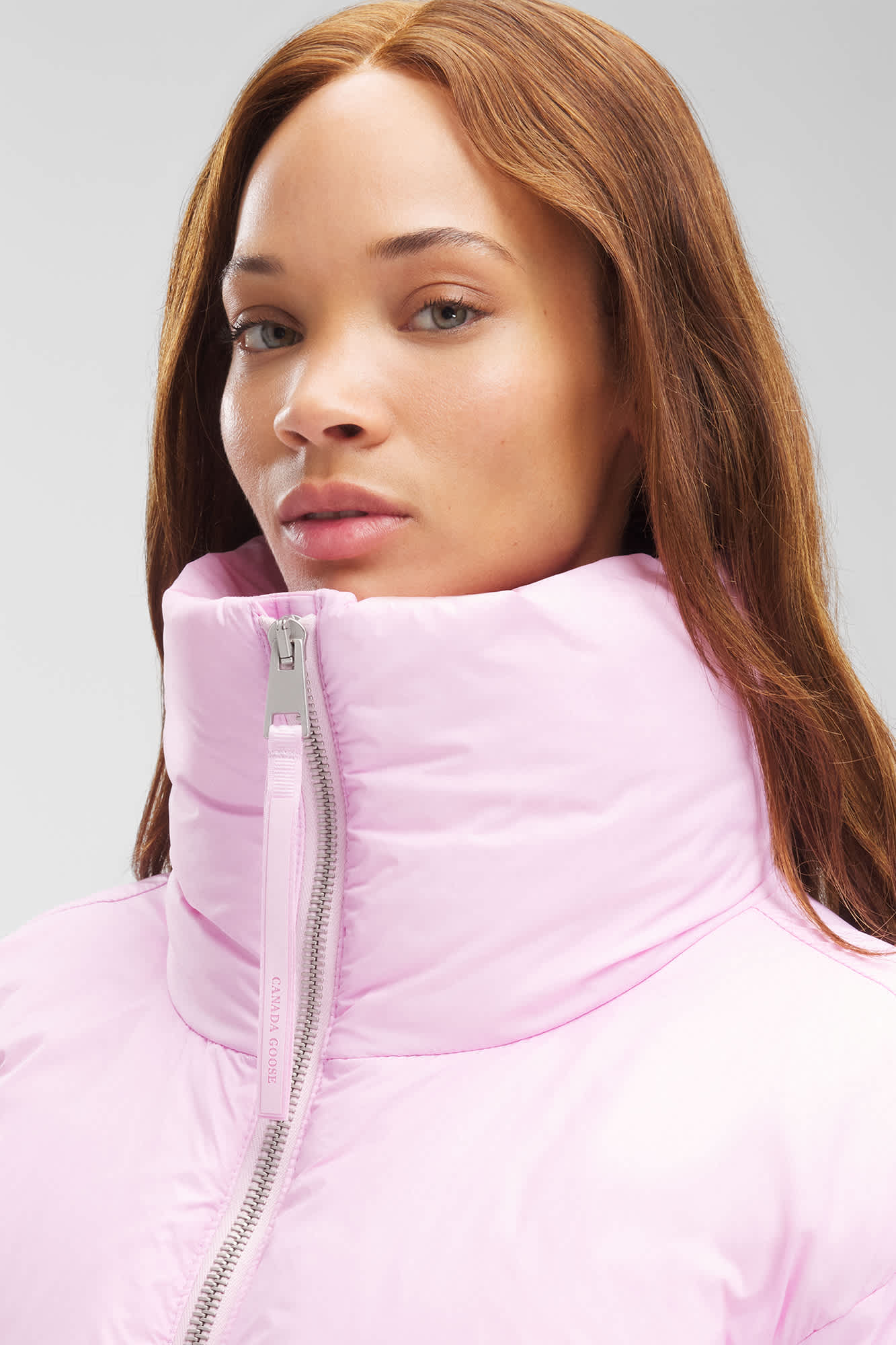 canada goose pink puffer