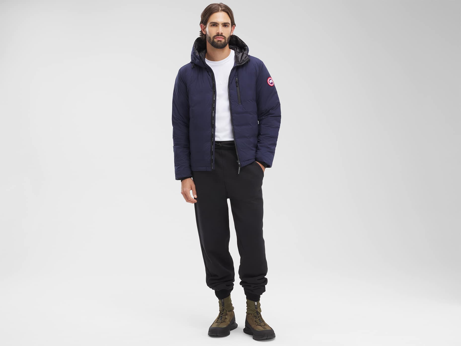 Canada goose lodge packable 750 deals