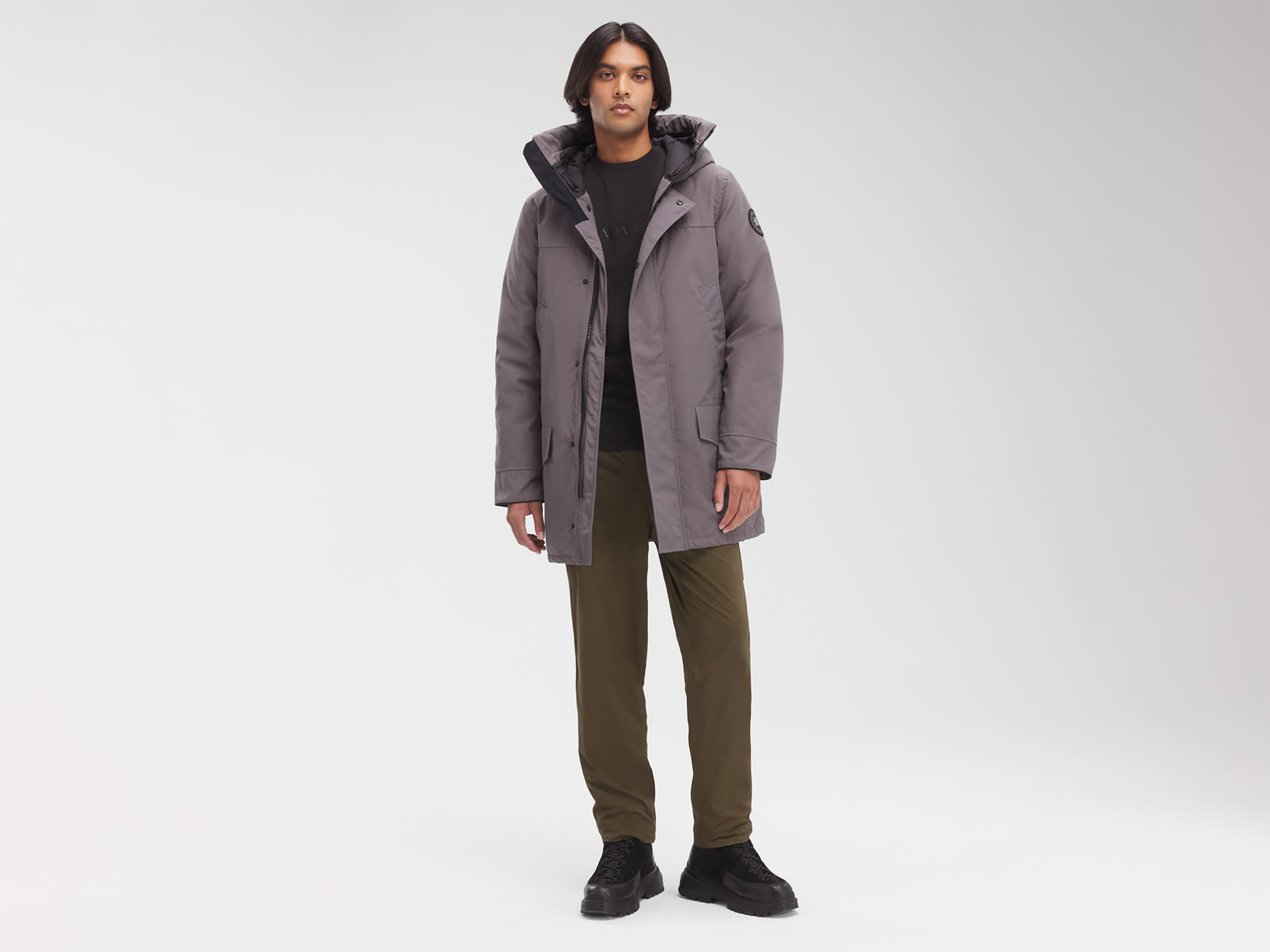 Canada goose black label langford parka 2025