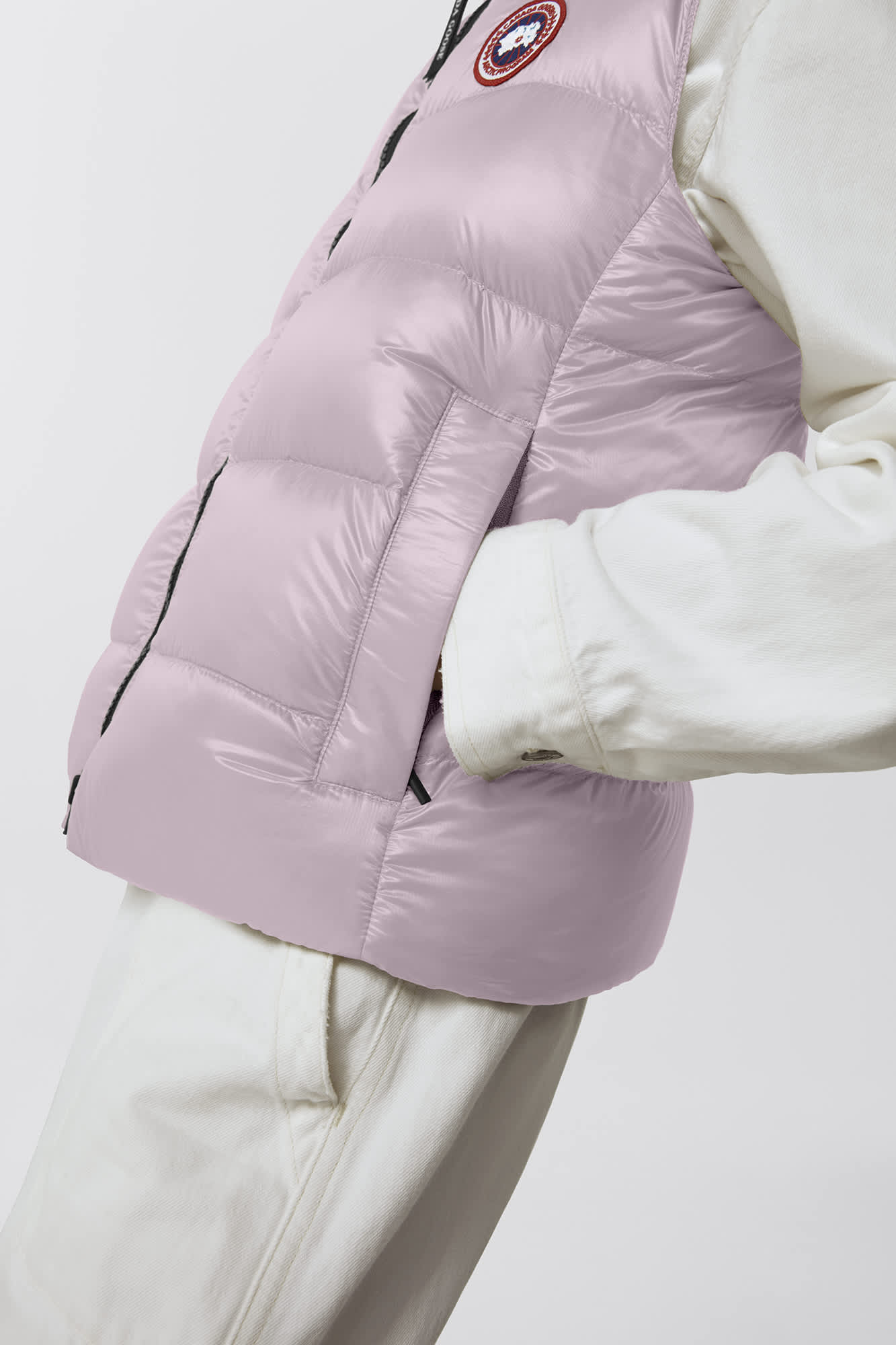 Pink canada goose gilet discount