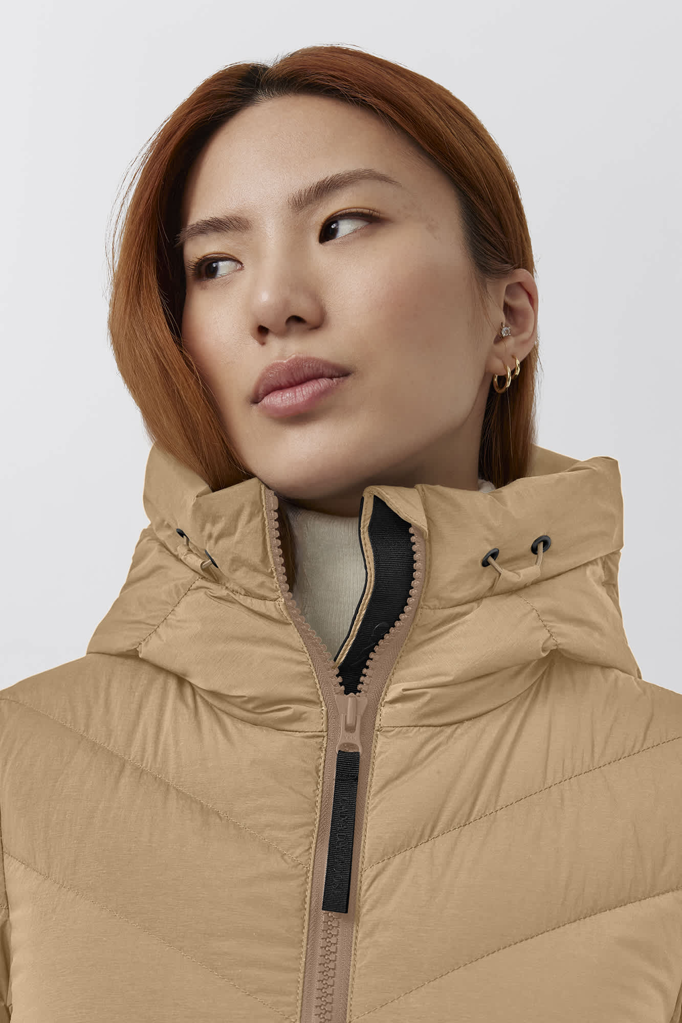Clair Long Coat Black Label Canada Goose