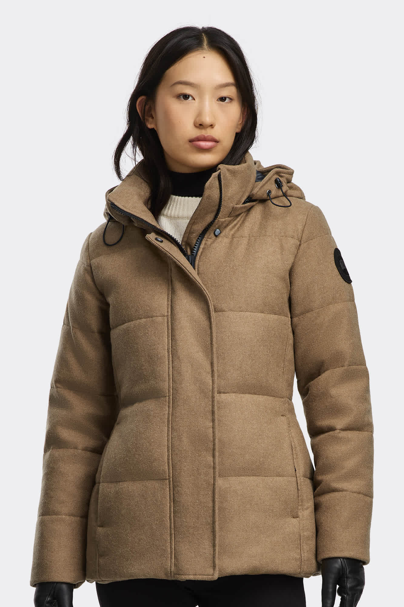 【 】チェルシー パーカ AlluraLuxe ウール メランジ Chelsea Parka AlluraLuxe Wool | Canada Goose IL