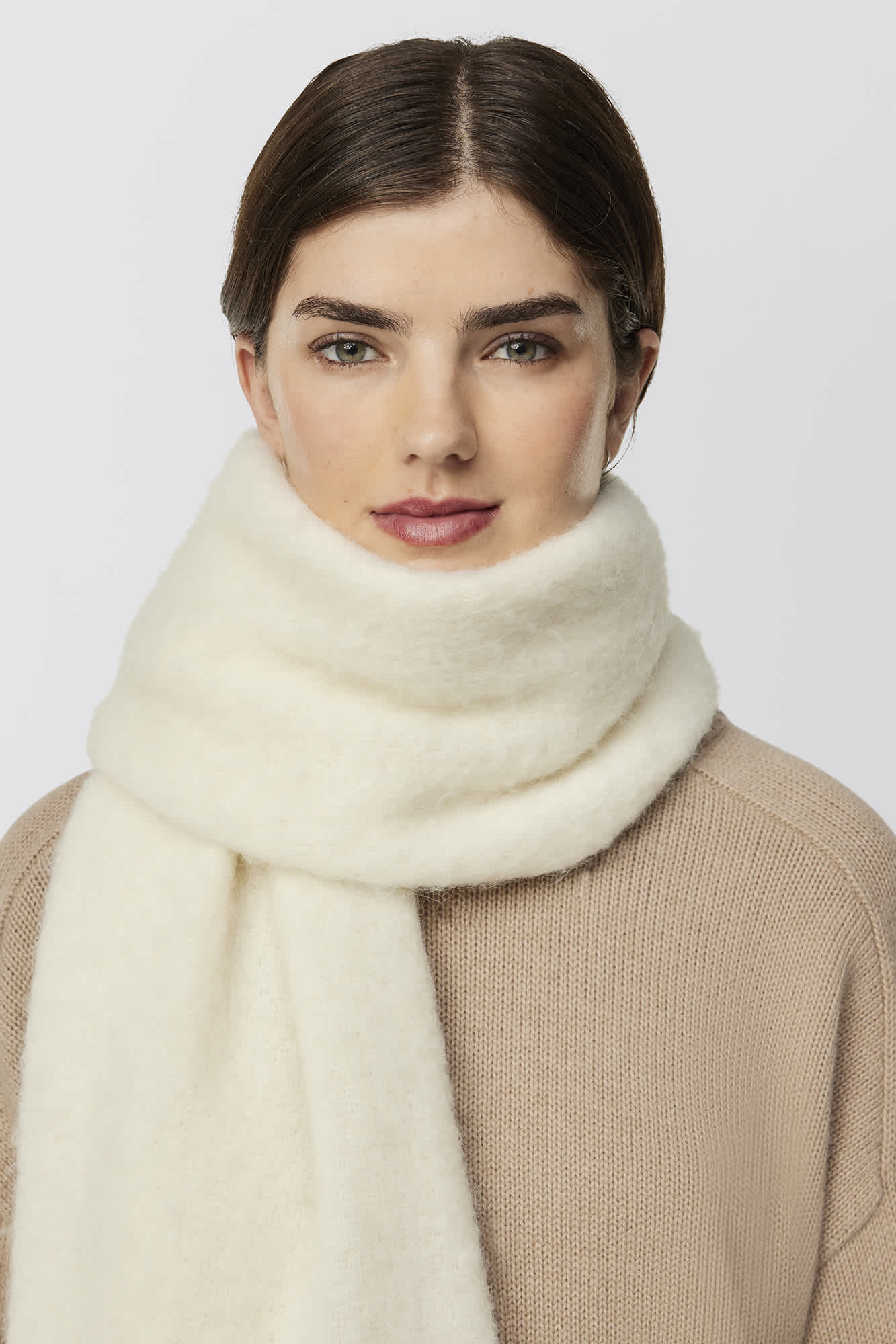 Women s Scarves Merino Wool Oversized Chunky Canada Goose