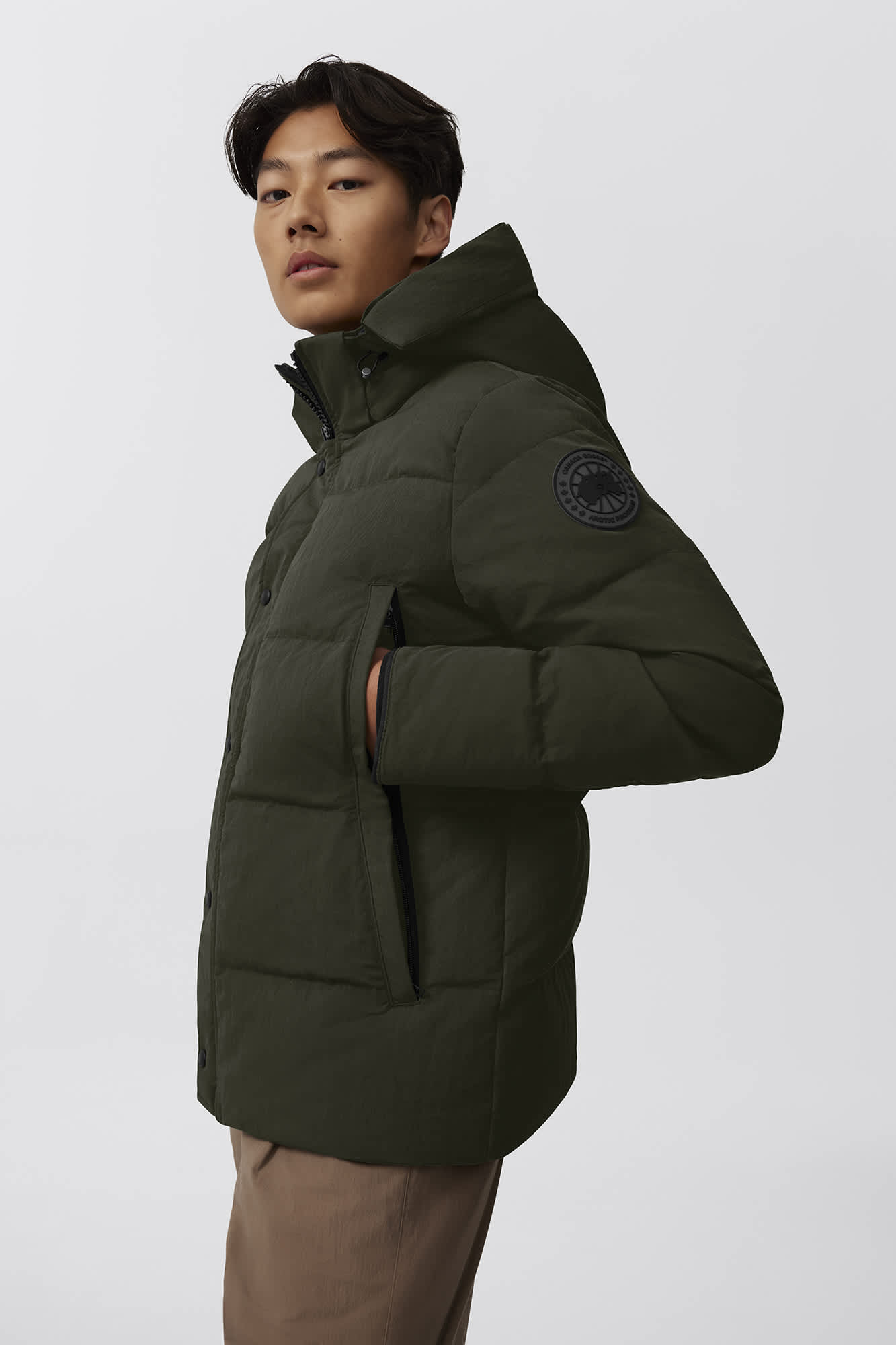 Canada goose wyndham green sales
