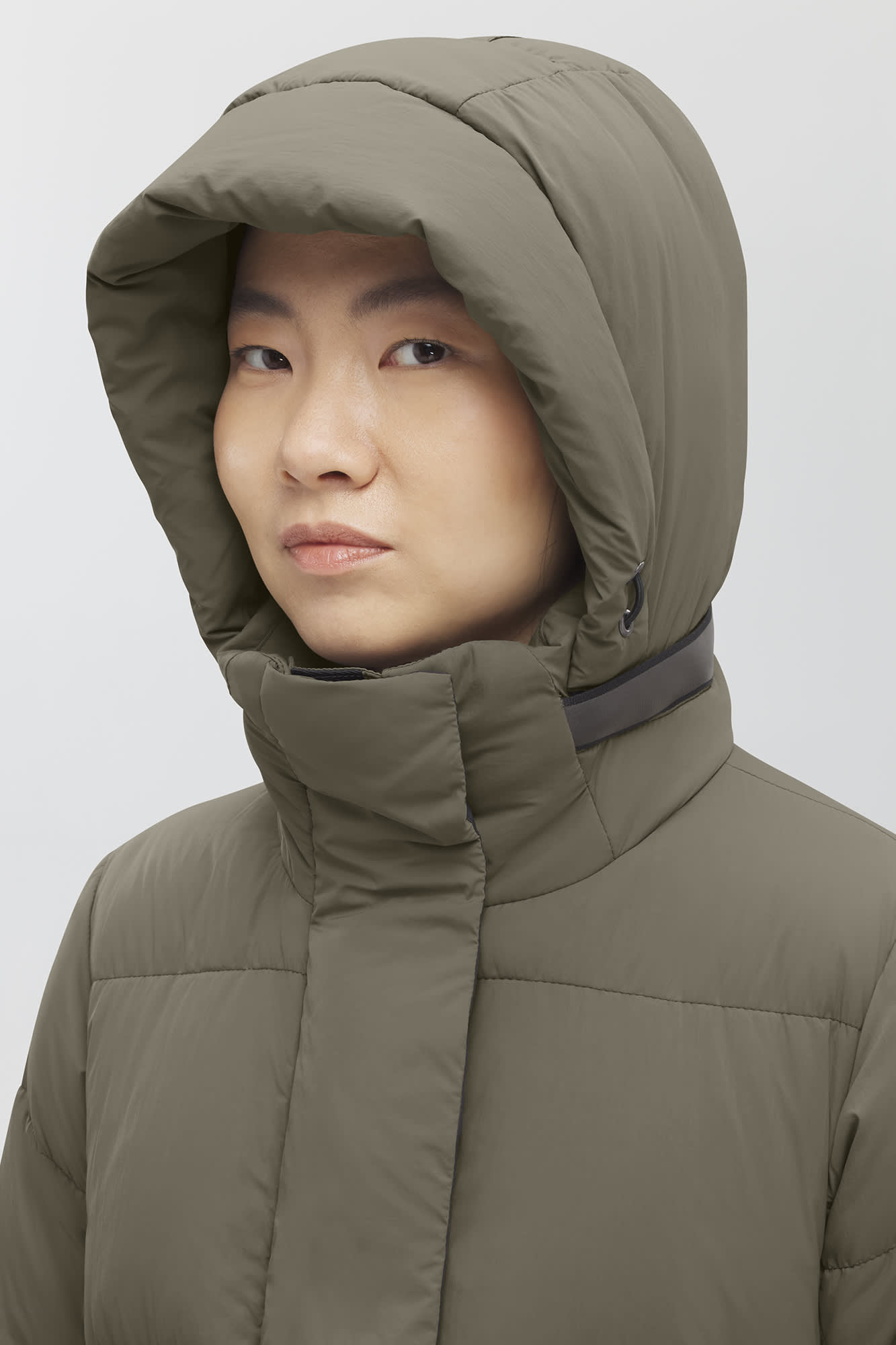 Vernon parka black label canada goose outlet