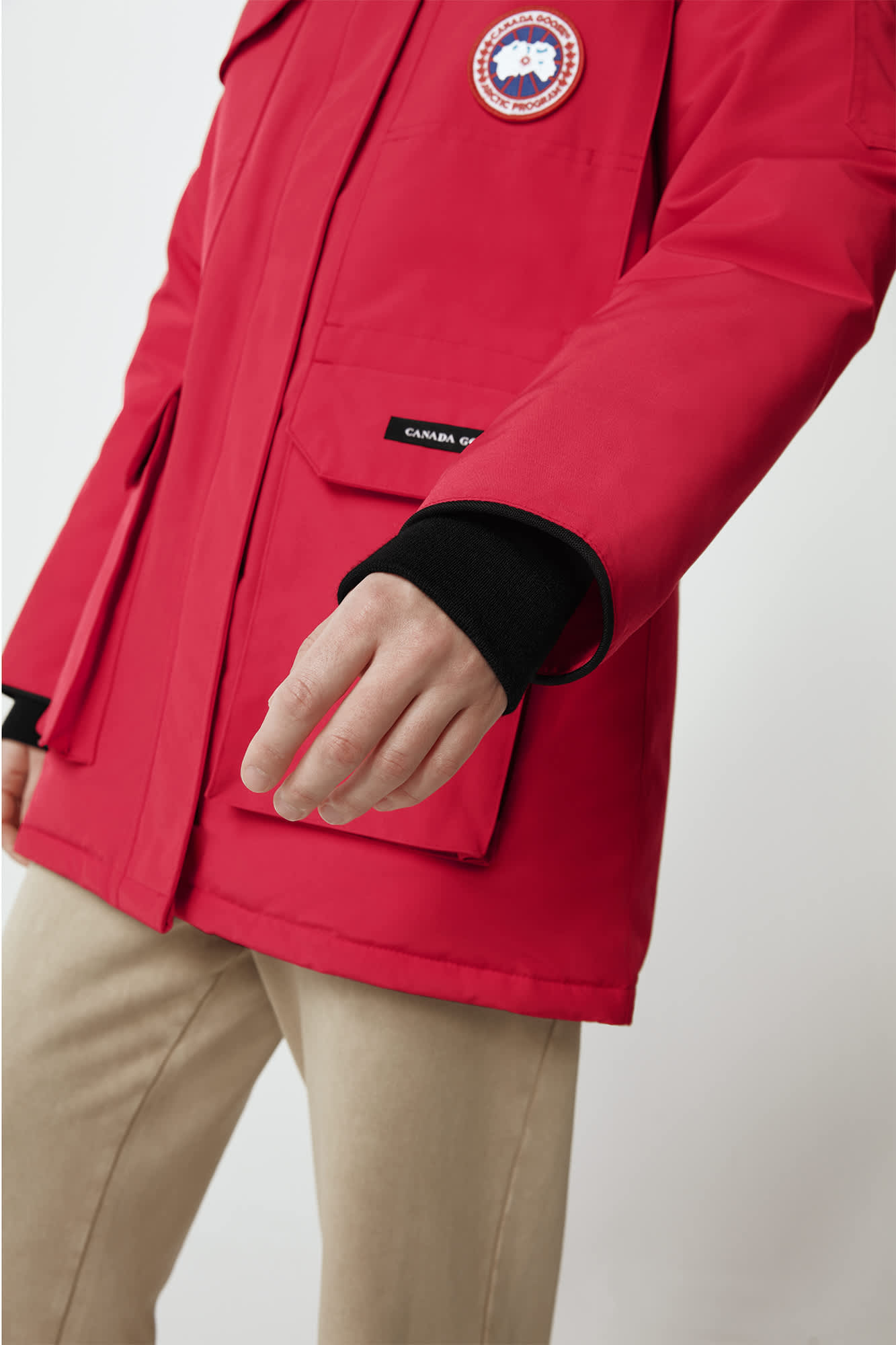 Red canada goose coat womens outlet