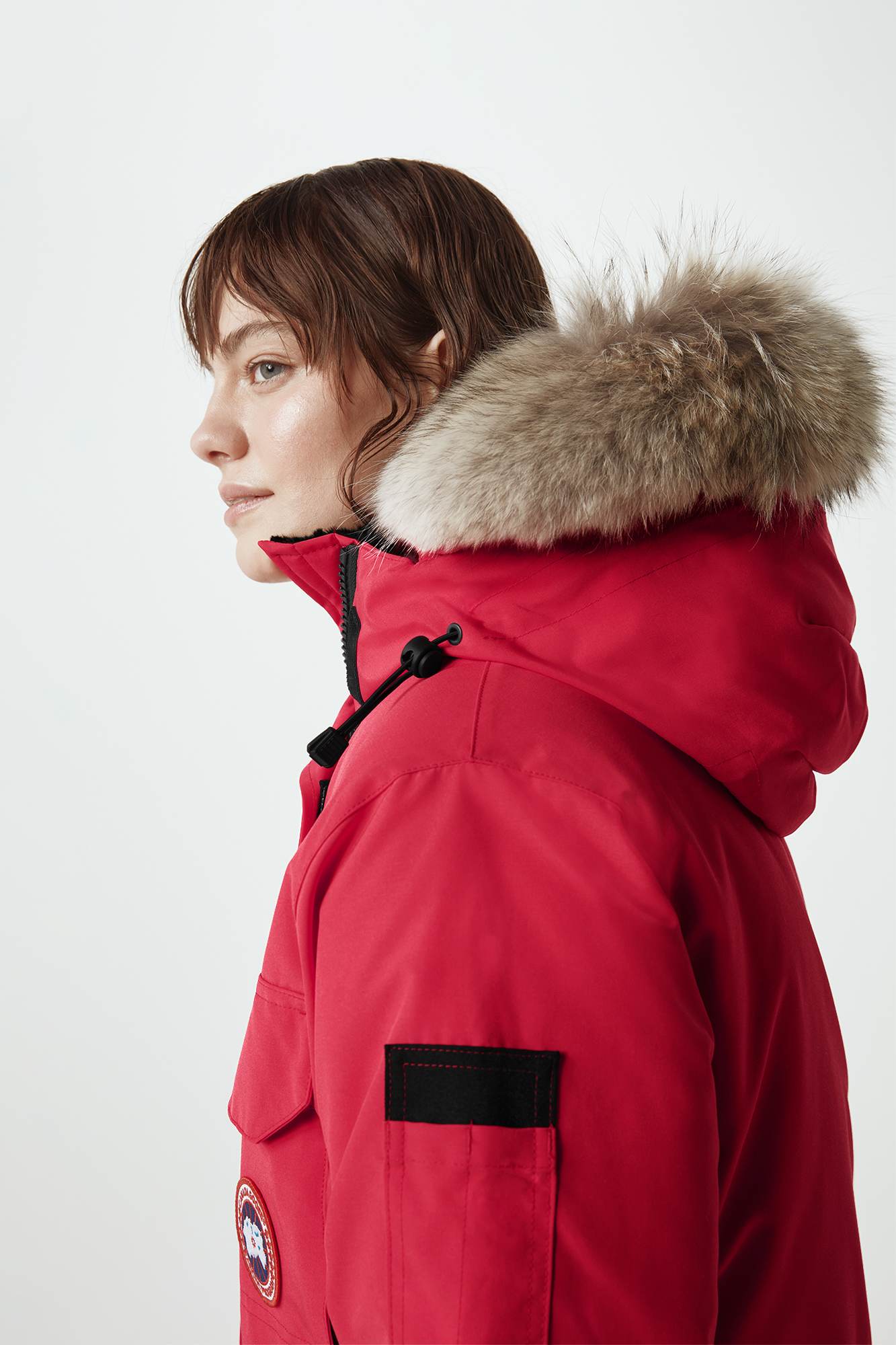 Canada goose womens red coat store