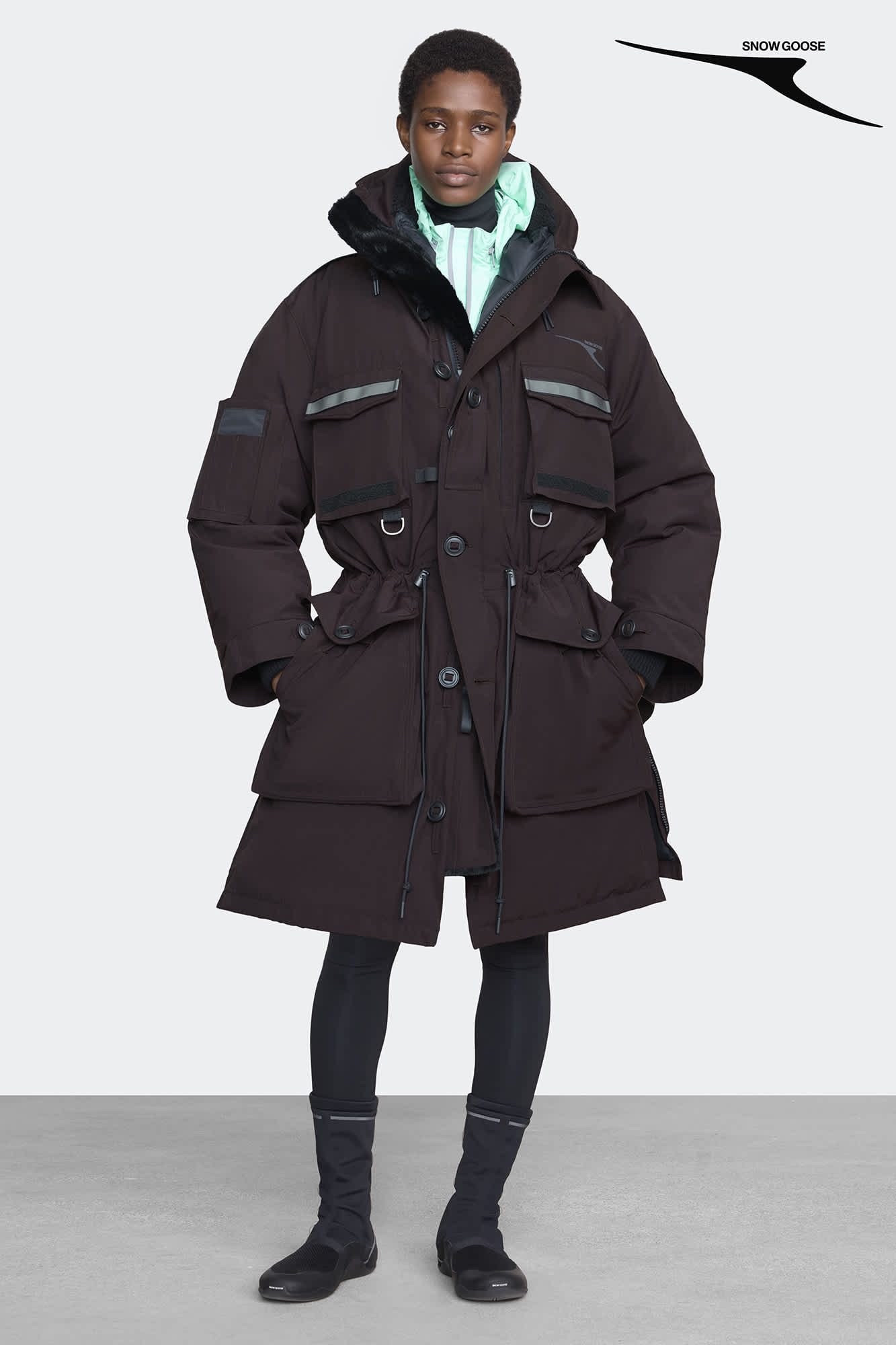 Men s Long Parkas Coats Full length Down Jackets Canada Goose UK