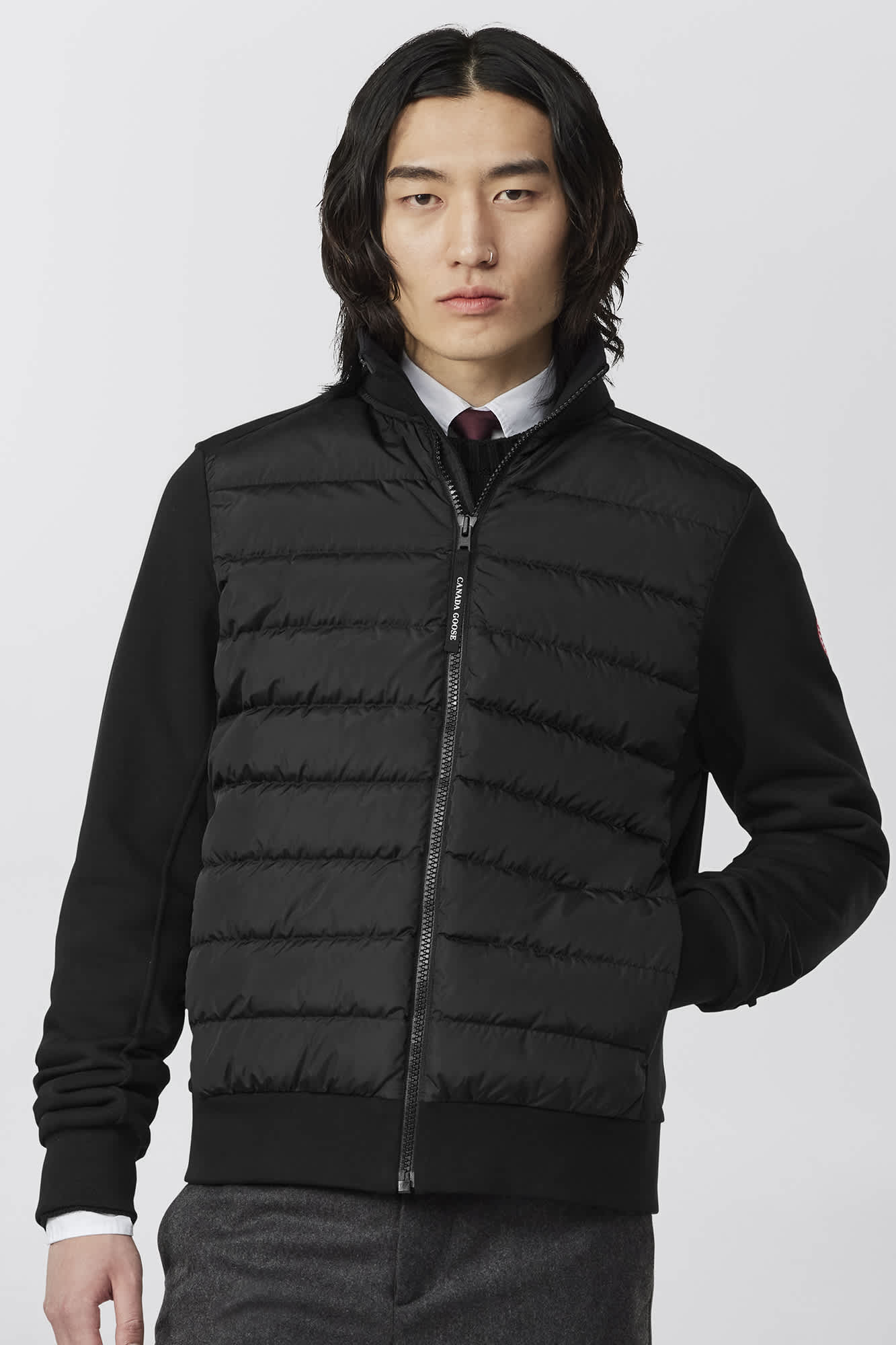 HyBridge Huron Full Zip Hoody Black Label＊フーディxダウン HyBridge® Huron Full Zip Hoodie | Canada Goose US